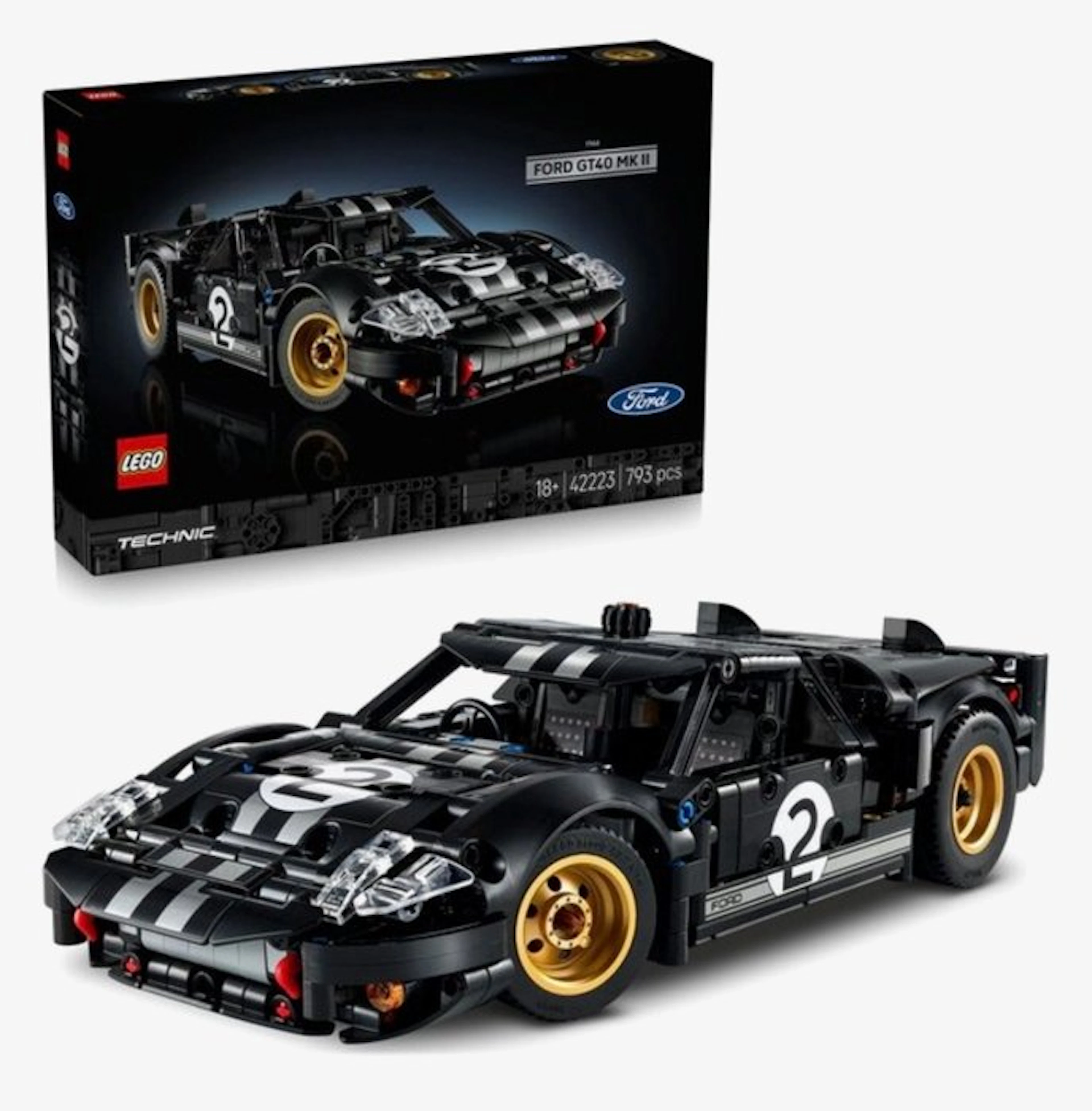 LEGO Set - 42223 - Technic - Ford GT40 MK II