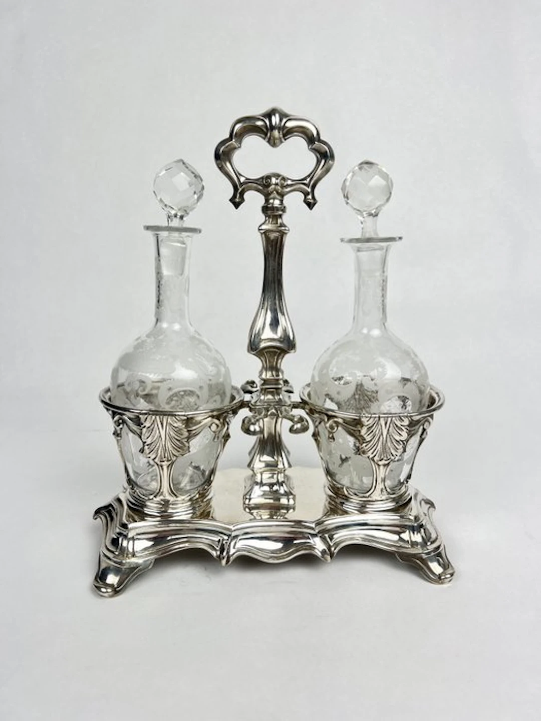 Alphonse Debain - Cruet set - Art Nouveau...