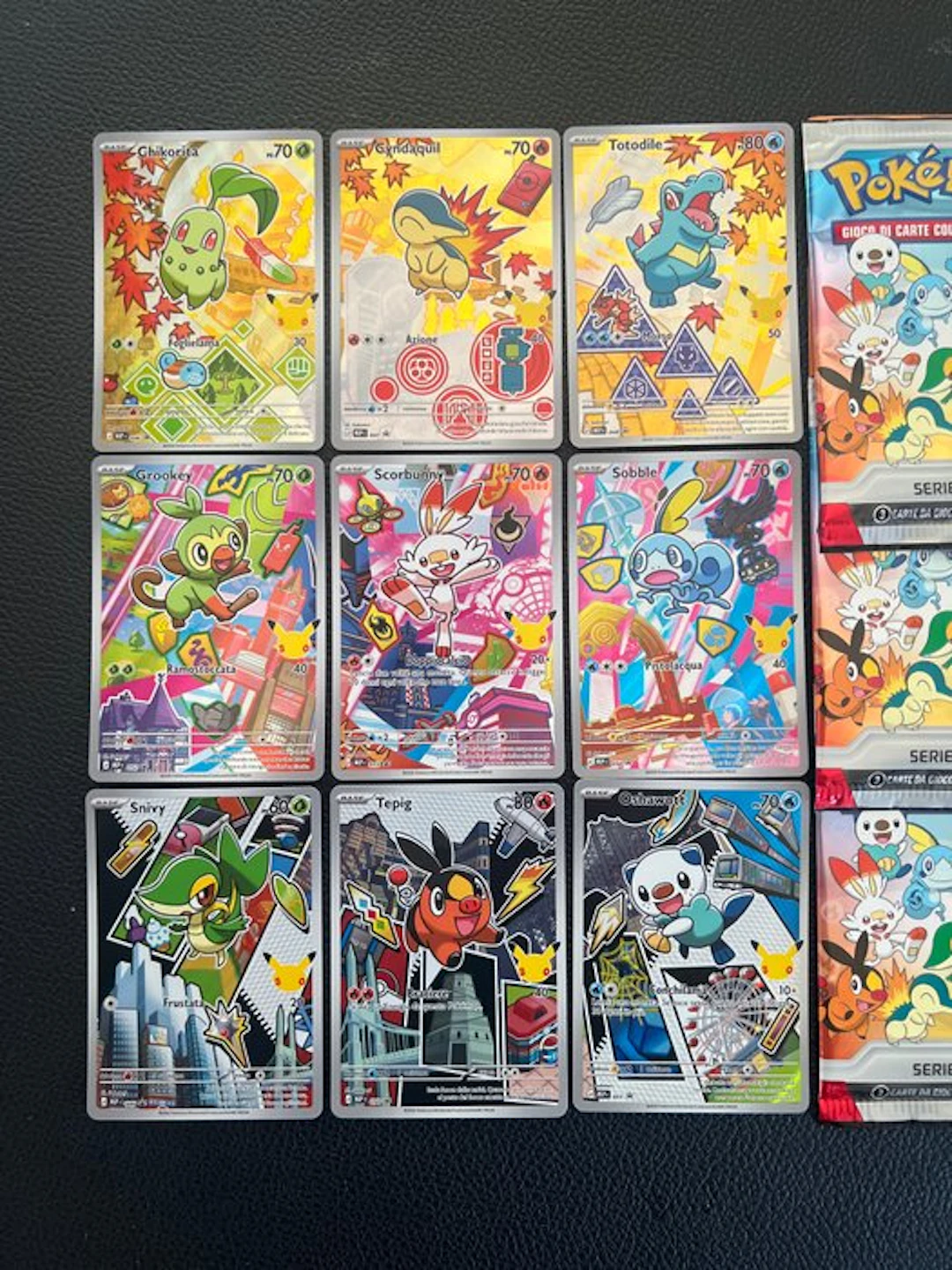 Pokémon - 9 Card - Pokémon – First Partner Illustration...