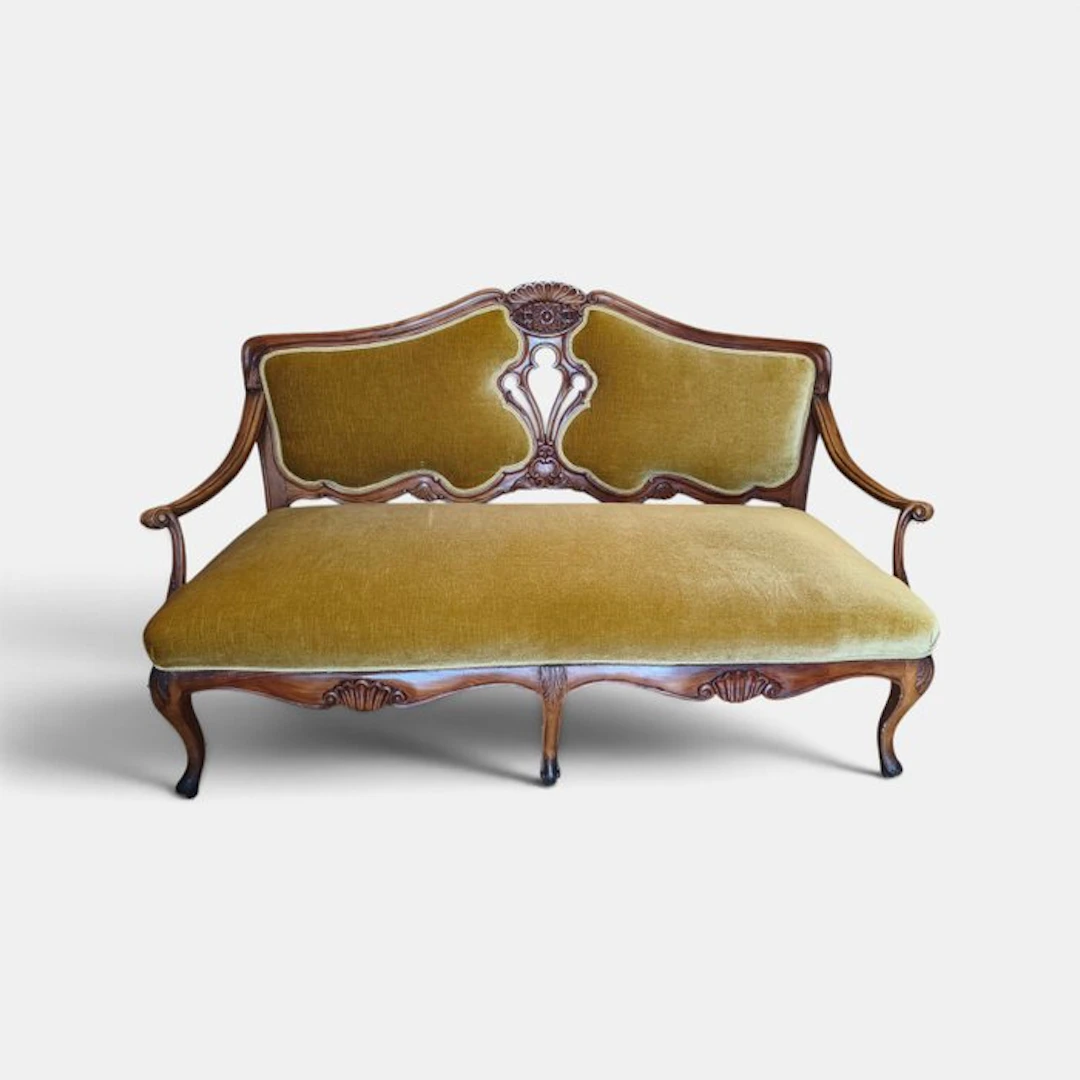 Settee - Cherry wood - Louis XV Style (1971)