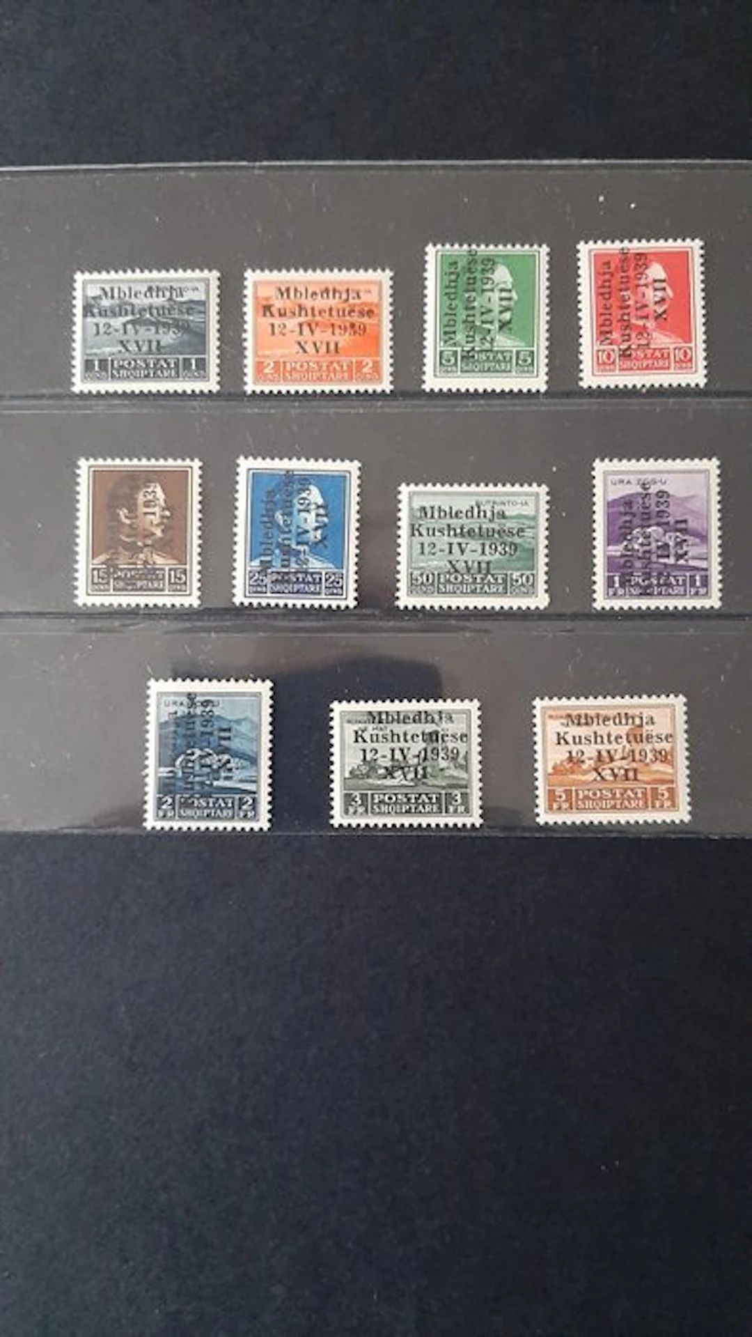 Albania 1939/1942 - Anniversary of the Italo-Albanian...