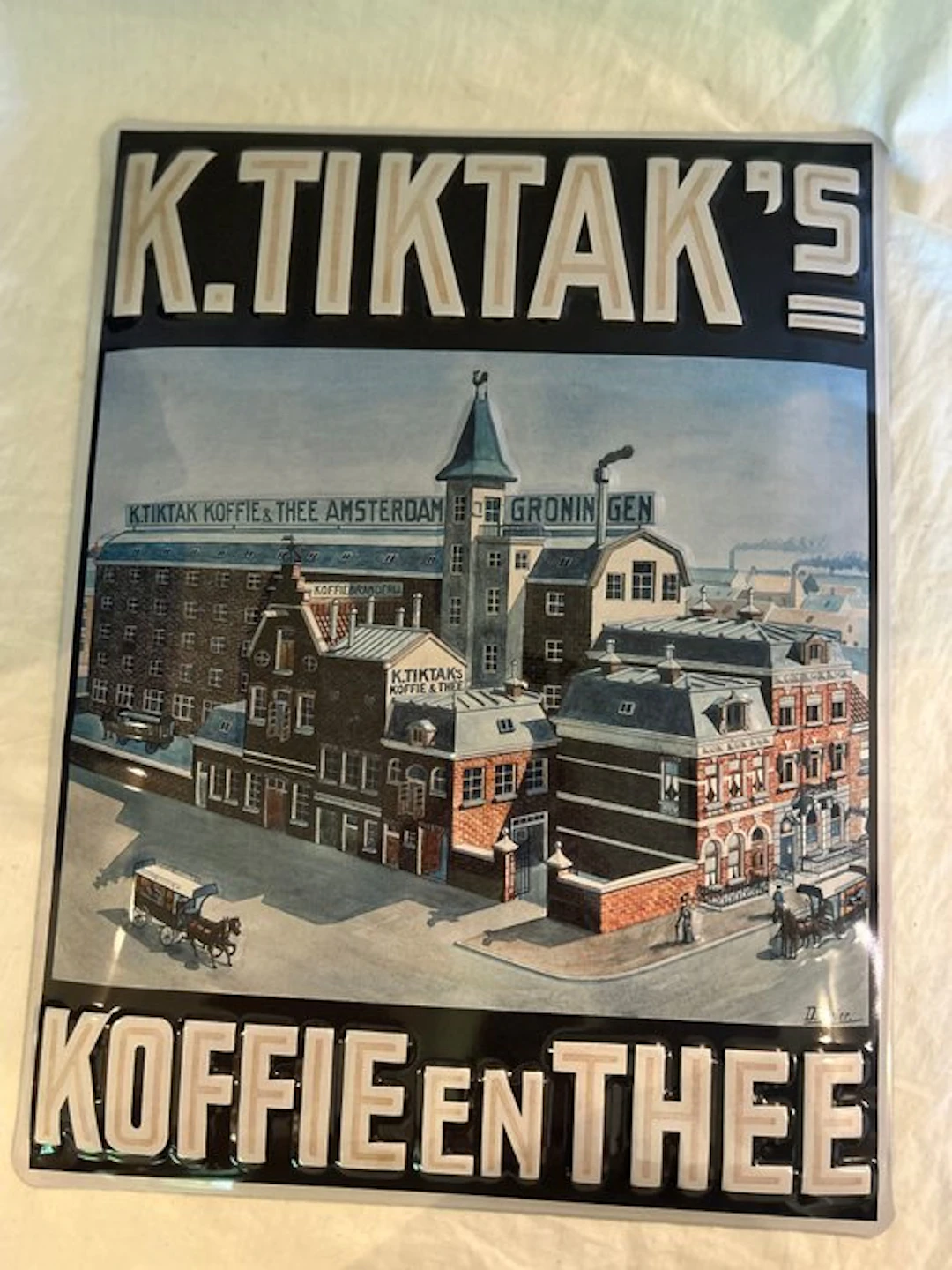 K.Tiktak’s coffee and tea - Sign - can