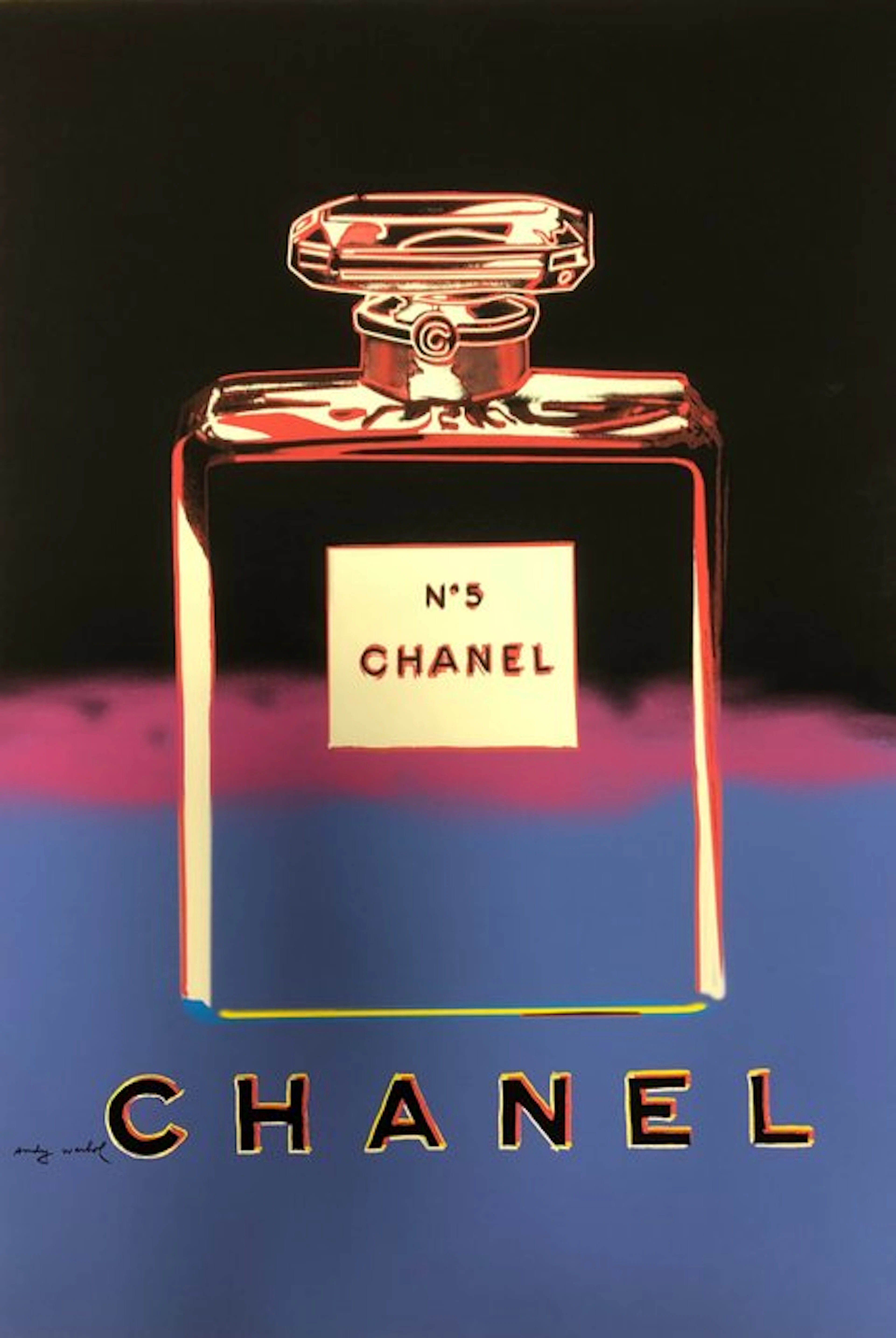 Andy Warhol - Chanel N. 5: Violet/Black - 1990s
