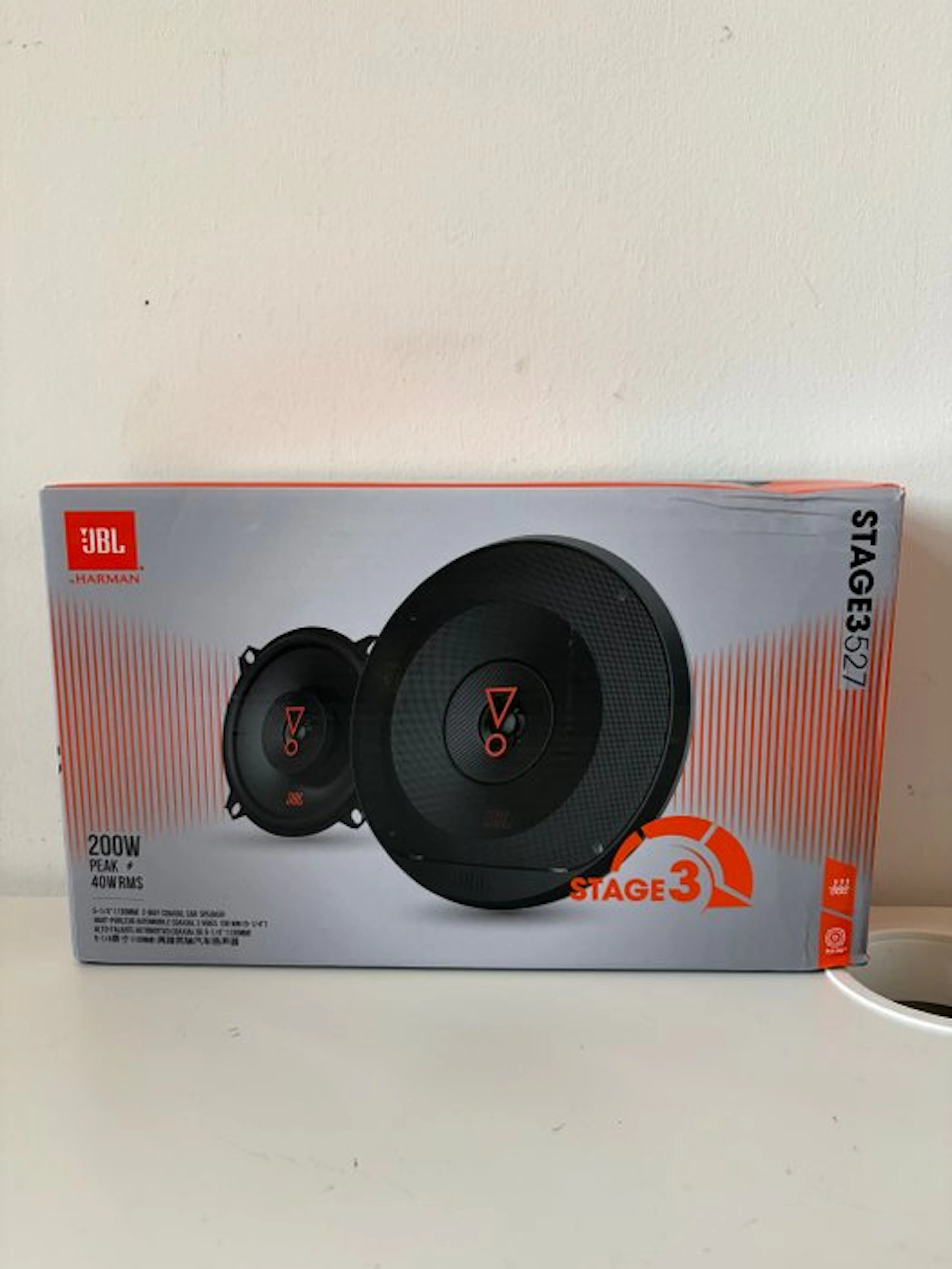 JBL - Speaker cabinet (2) - STAGE3 527 200W Car Speakers 13cm - NEW - Plastic