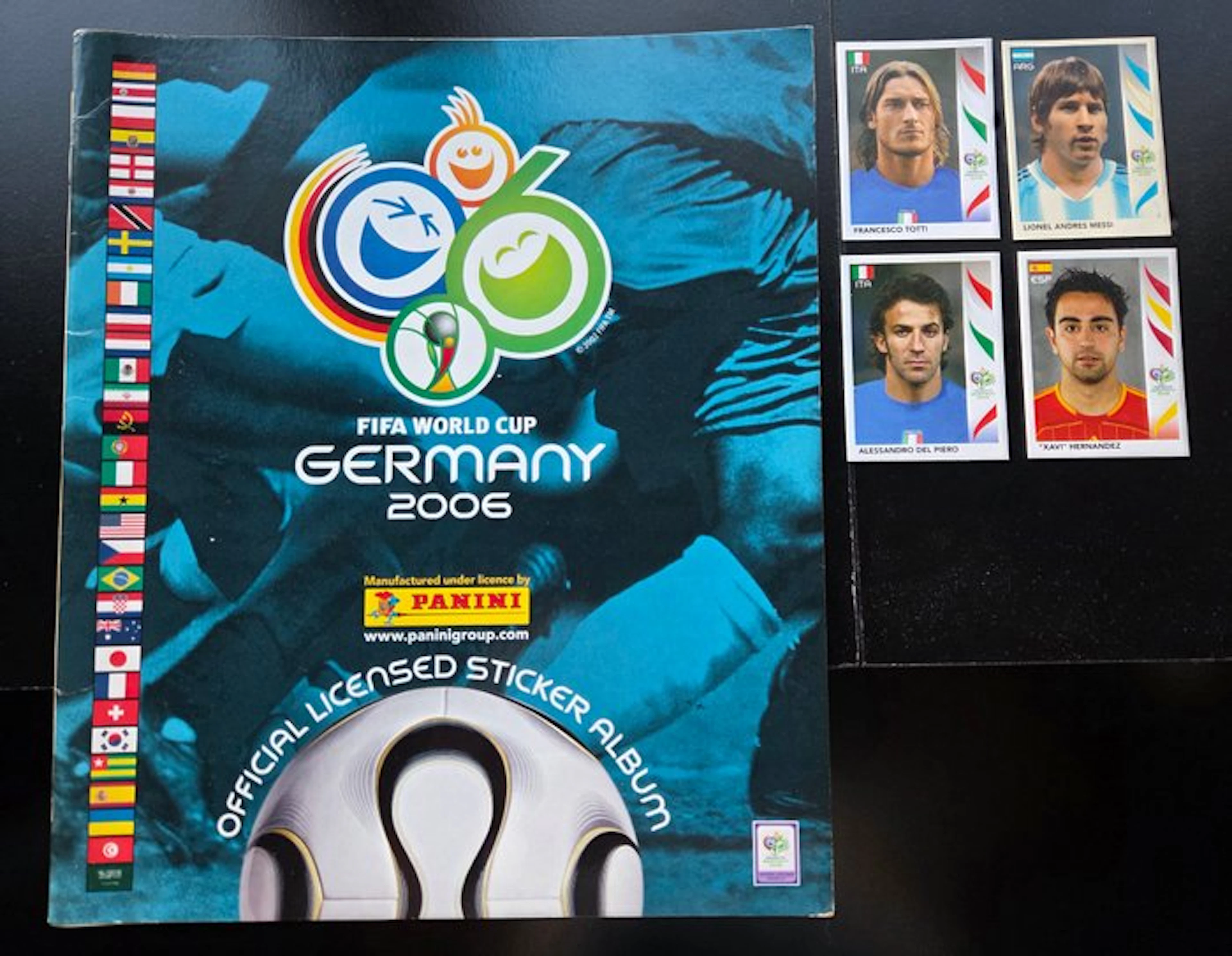 2006 Panini World Cup Messi ROOKIE