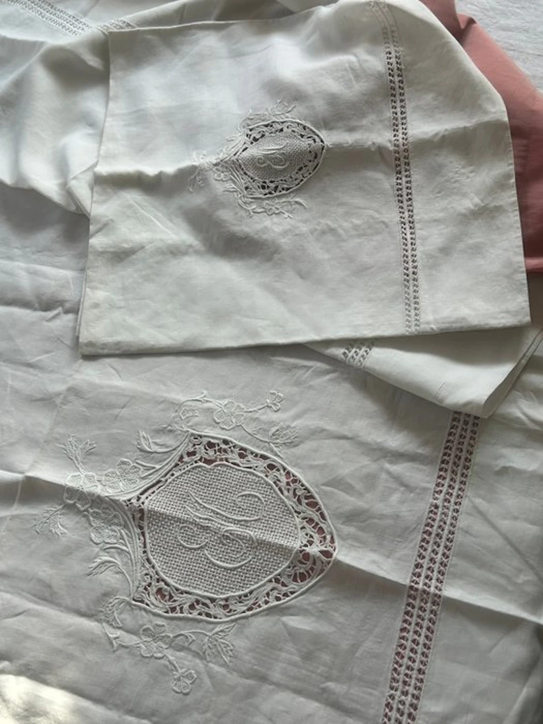 Finta matrimoniale - Fake Matrimonial - linen - Bedspread (2) - 140 cm - 250 cm