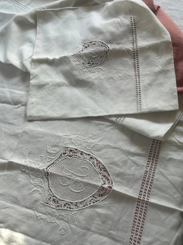 Finta matrimoniale - Fake Matrimonial - linen - Bedspread (2) - 140 cm - 250 cm