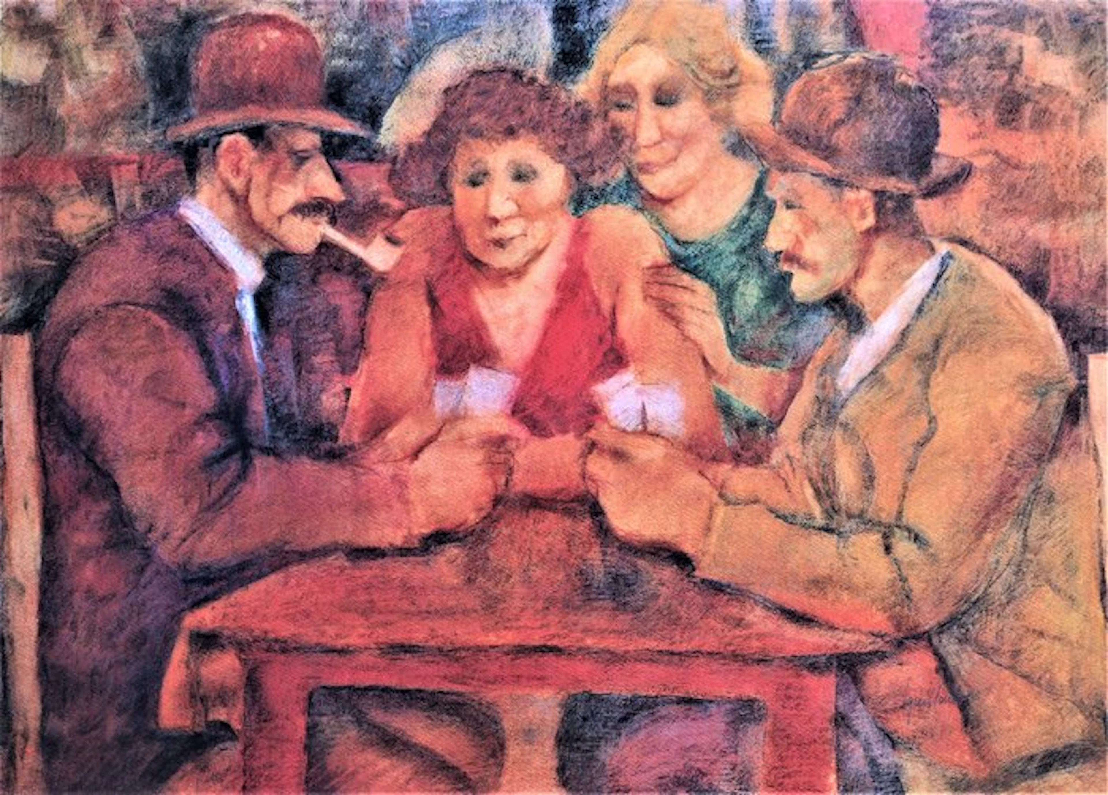 Remo Squillantini (1920-1996) - D'apres Cézanne