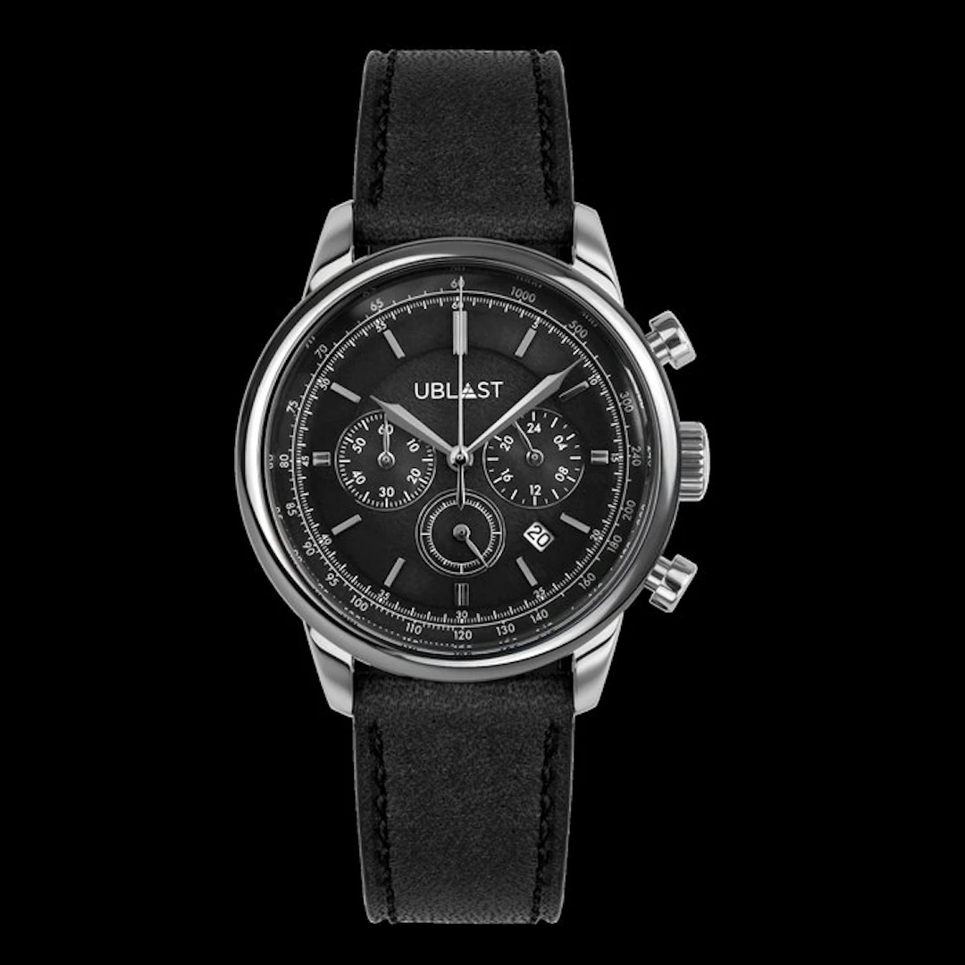 Ublast - Noble Chronograph - Sapphire Glass - REF.UBNOB40BK - Ltd