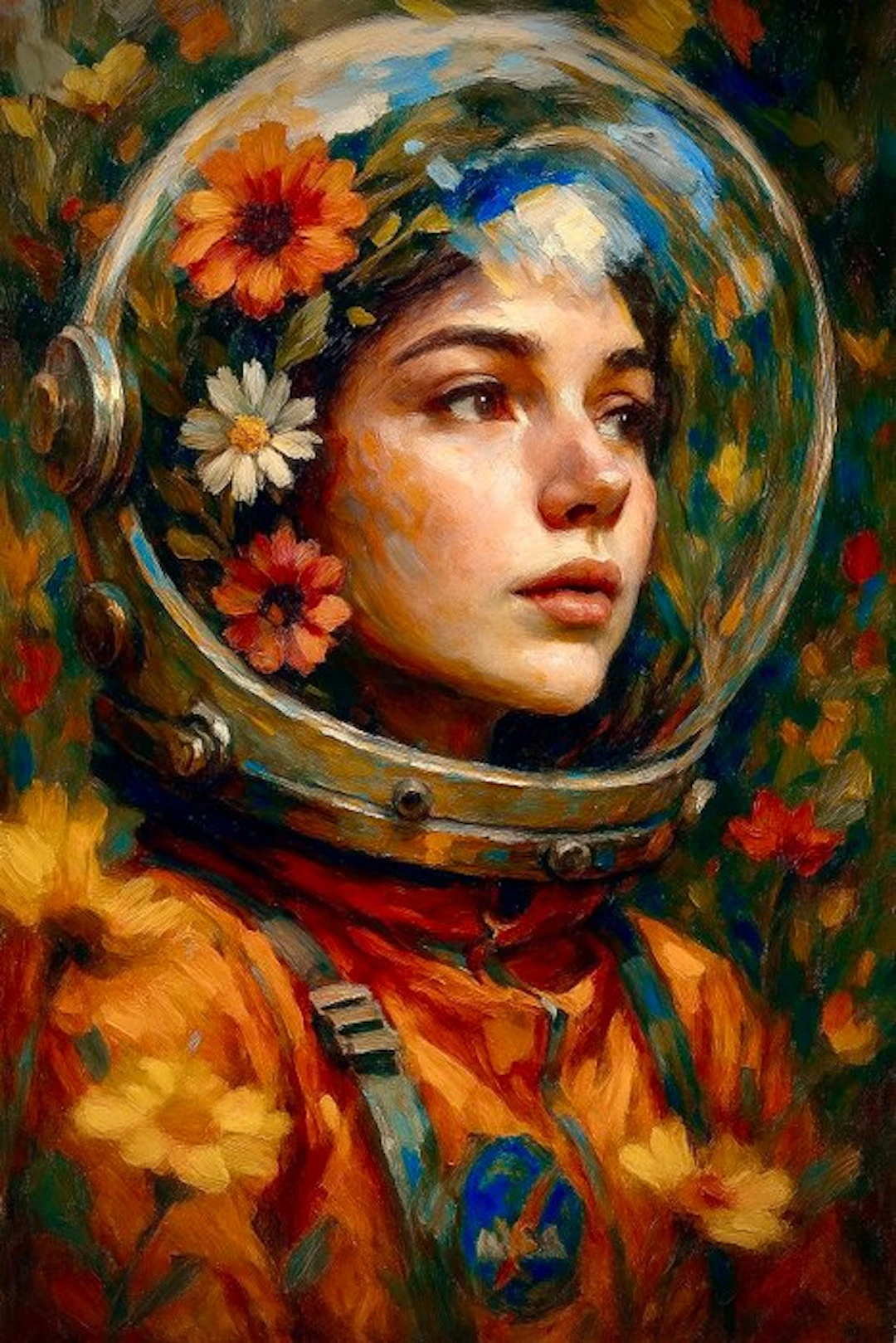 yamila velazquez - “ Flores en Gravedad Cero” XL(No Reserva )
