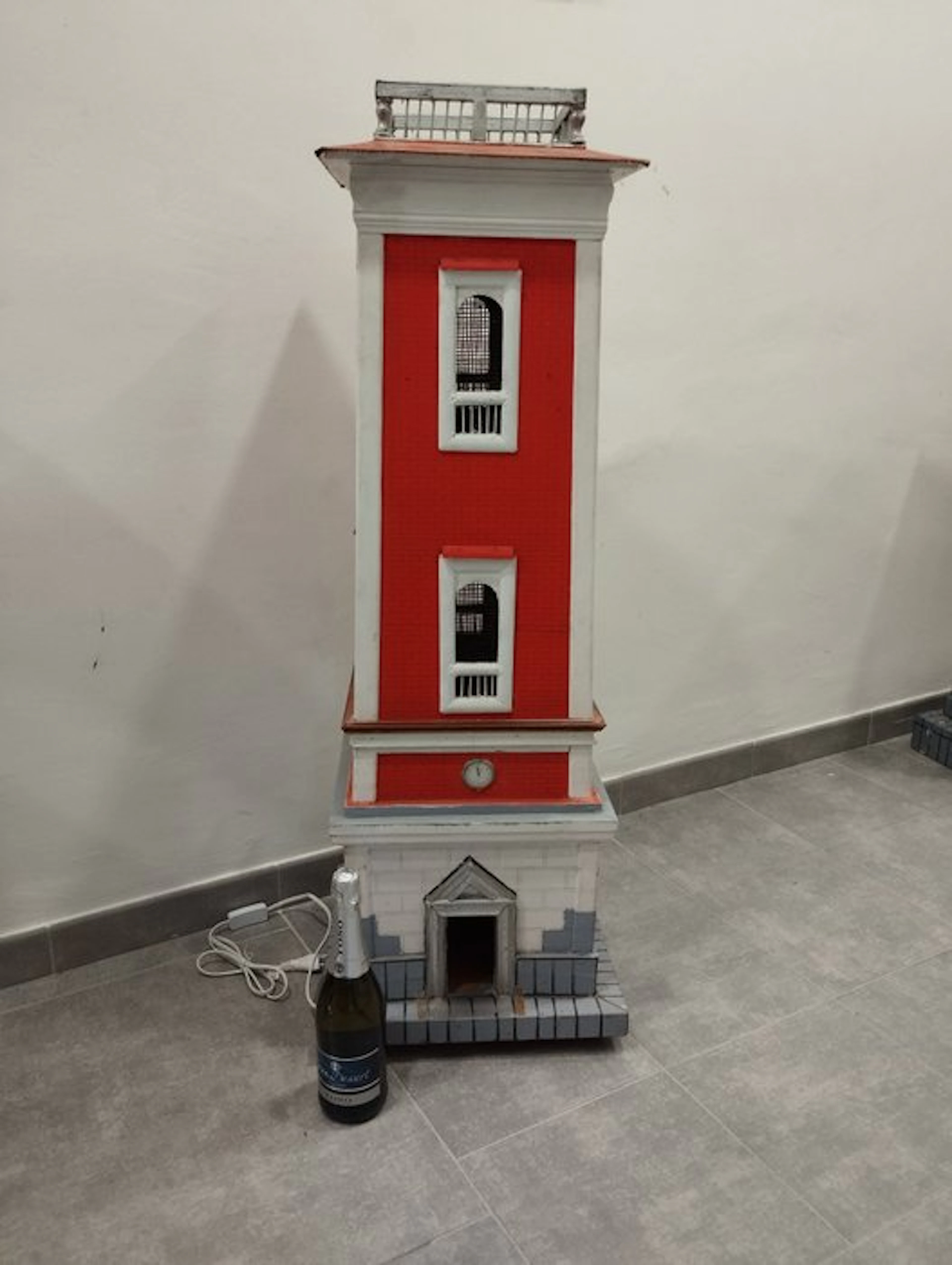 Decorative ornament - Italy - Lamp/Bell tower