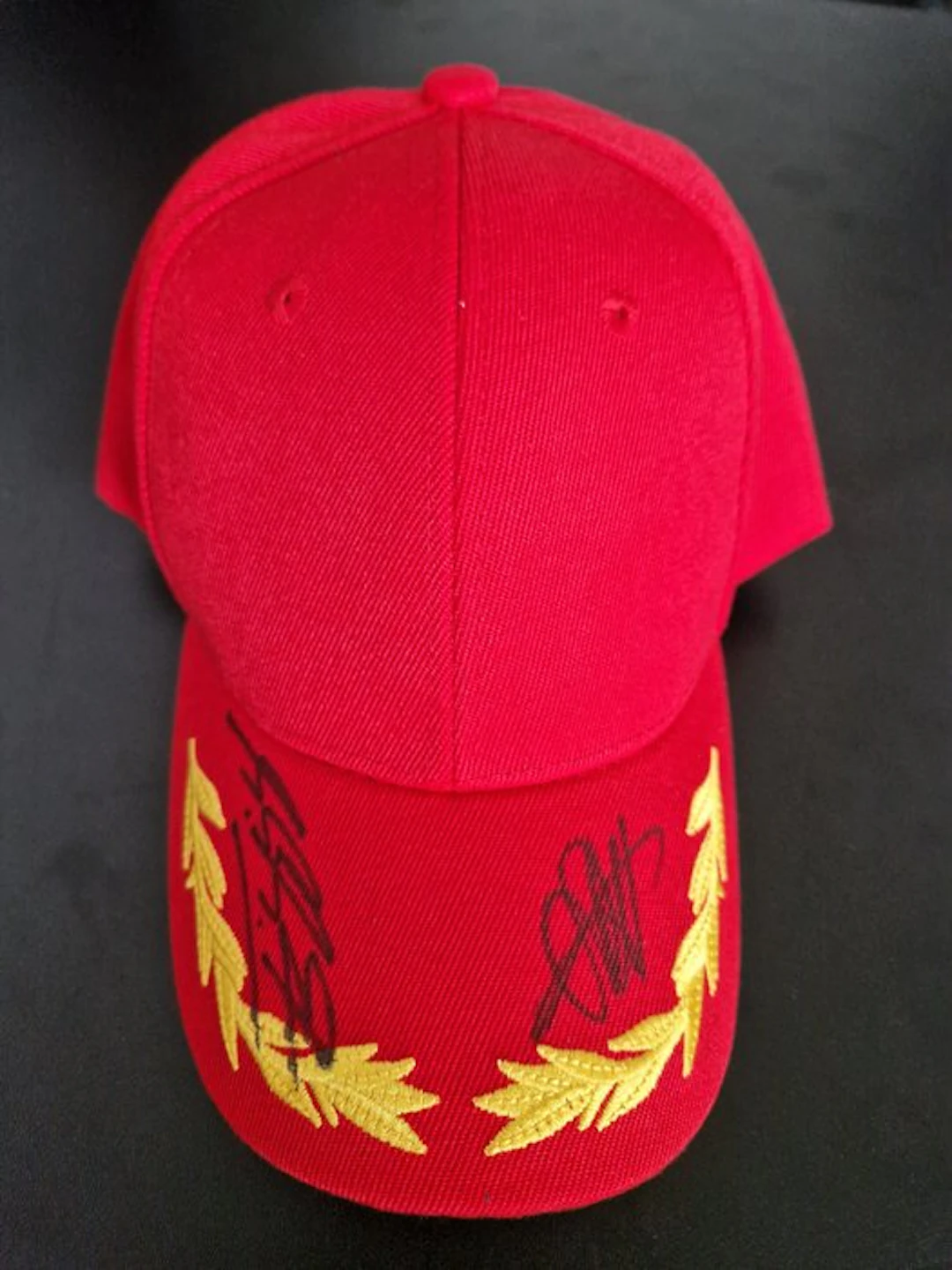 Sebastian Vettel and Michael Schumacher - Baseball cap