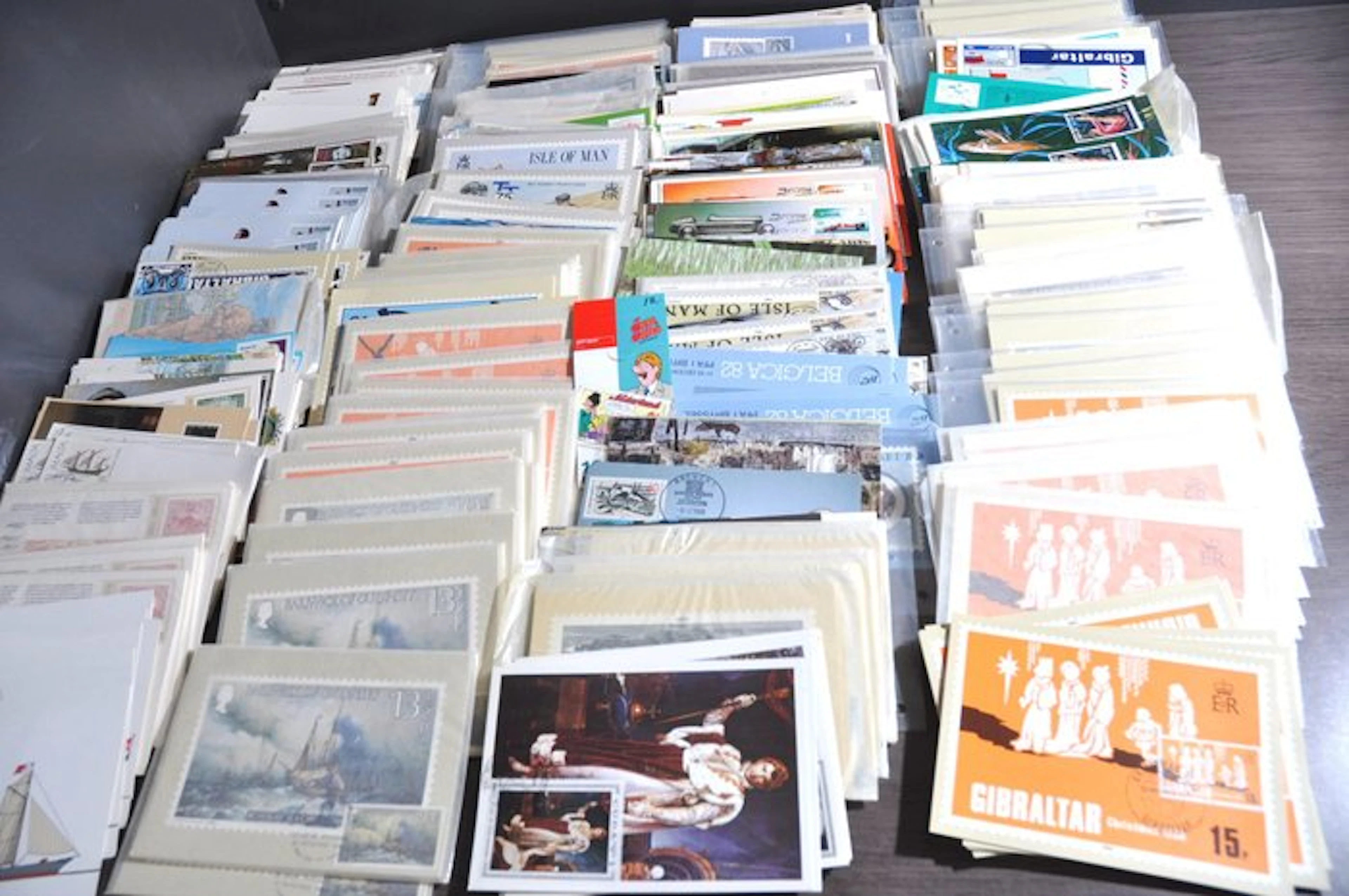 Areas of England and the Channel Islands - A box full of...