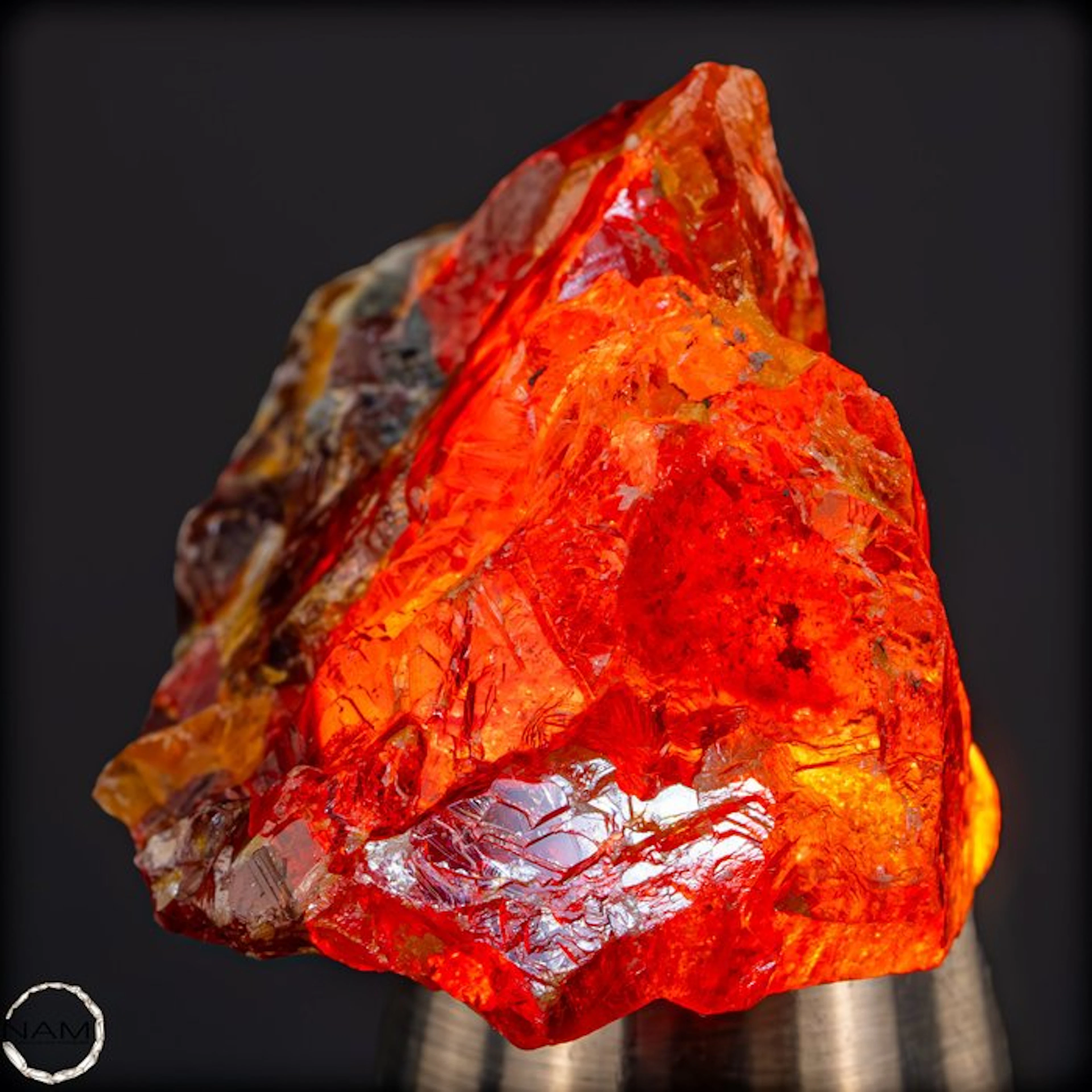 Natural sphalerite rough specimen – translucent crystal...