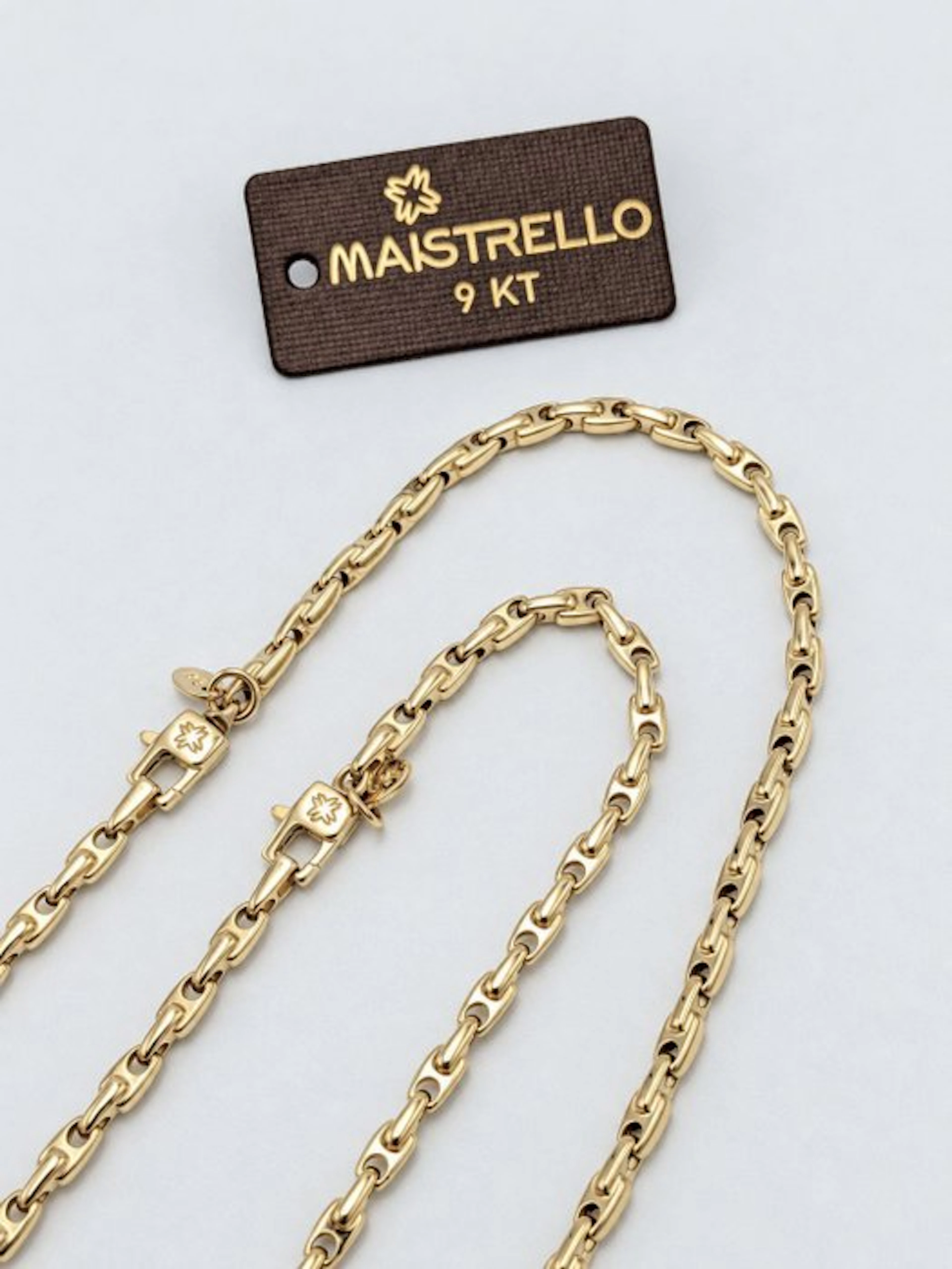 2 piece jewellery set - 9 kt. Yellow gold - Maistrellosrl