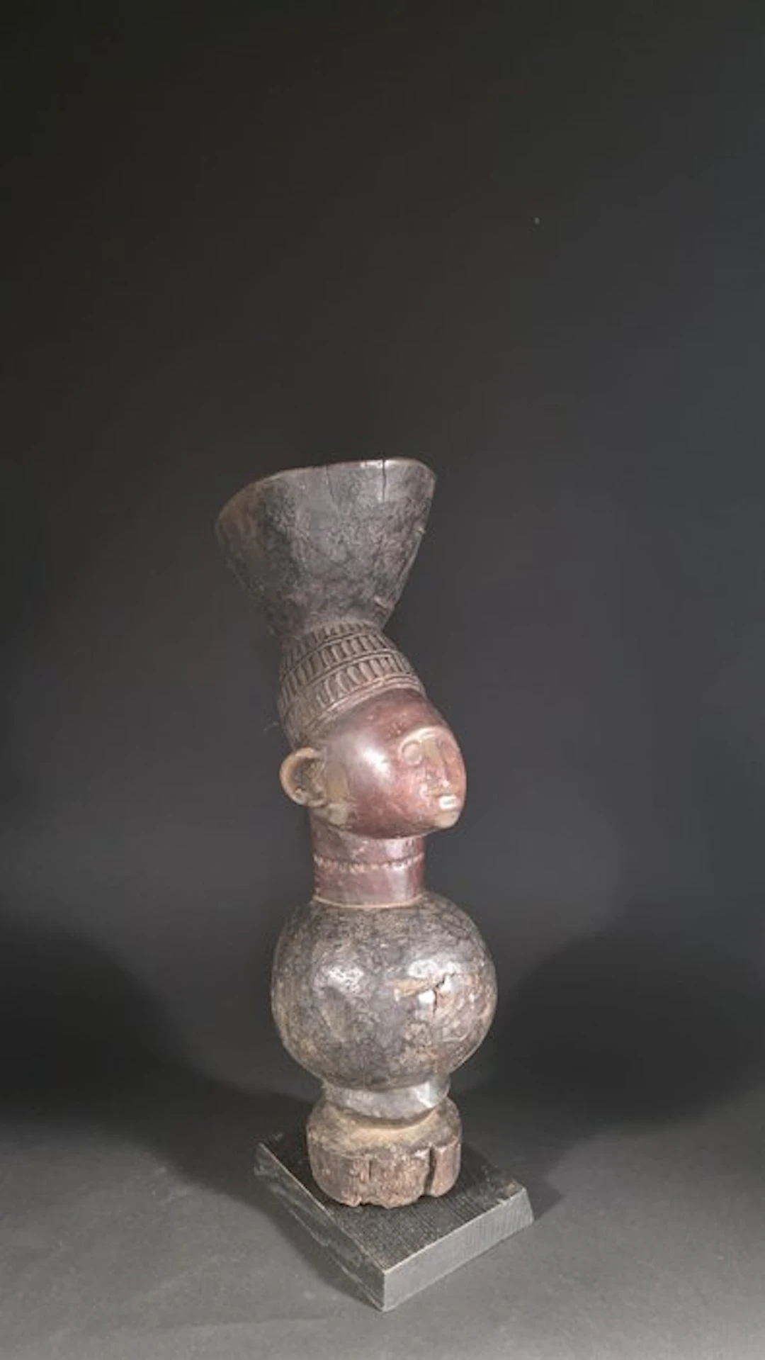 Wooden figurine - Mangbetu - DR Congo (No reserve price)
