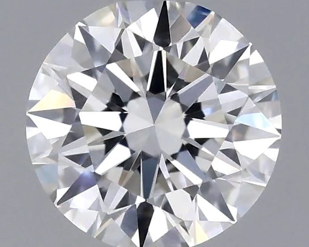 1 pcs Diamond (Natural) - 0.30 ct - Round - E - VVS1...
