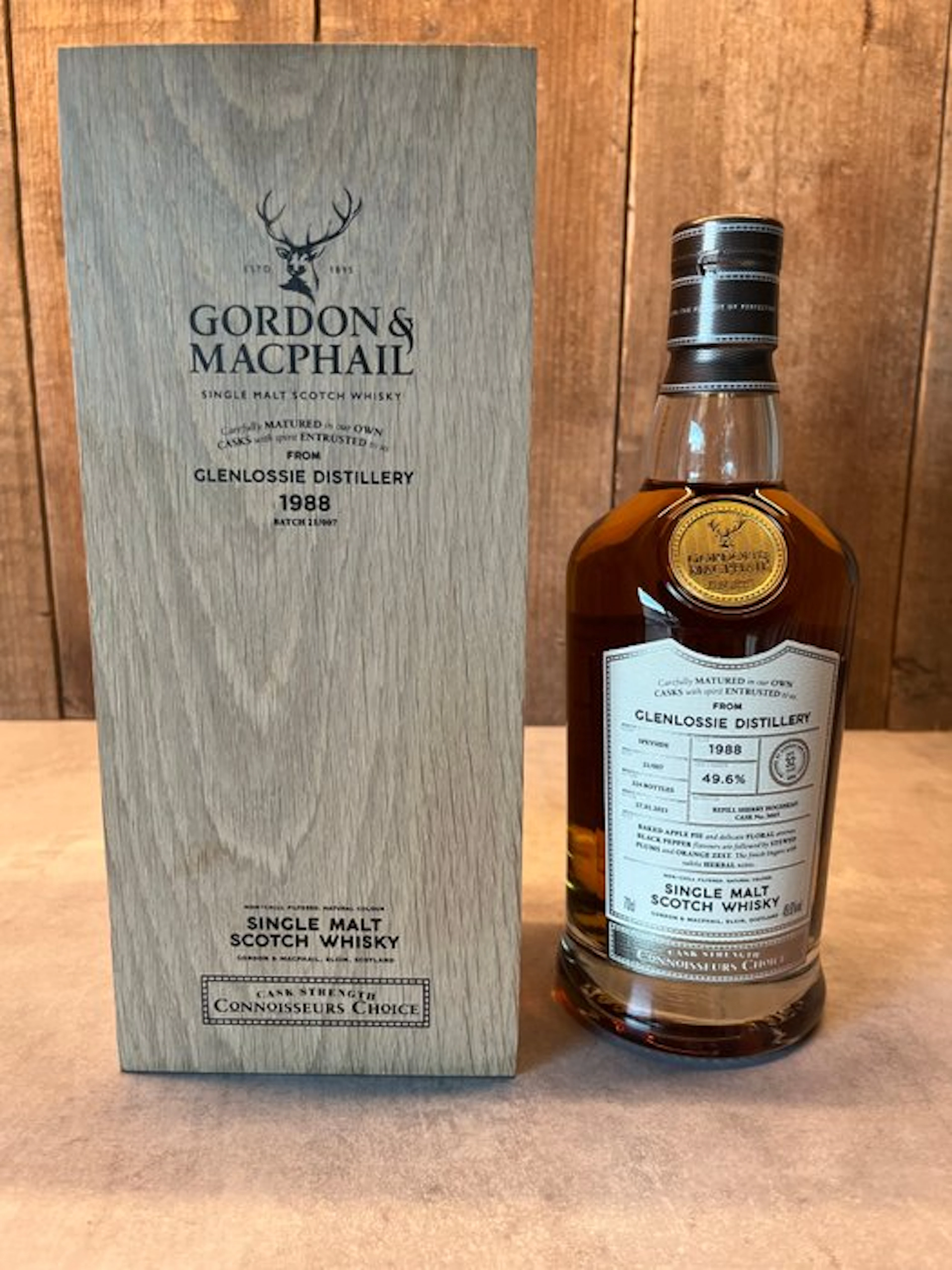 Glenlossie 1988 32 years old Connoisseurs Choice - Gordon & MacPhail - b