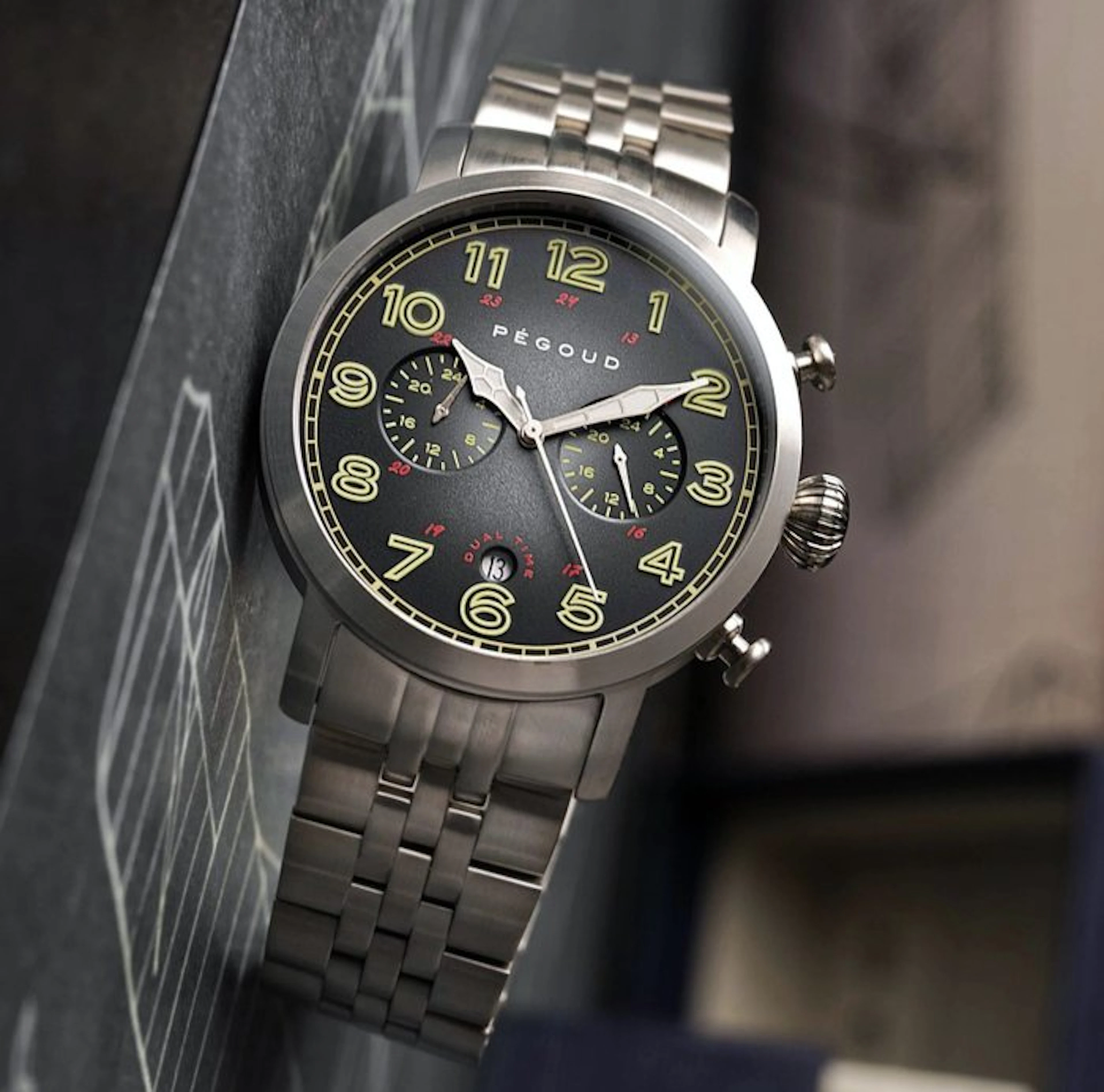 Pégoud - Dual Time - Premiere - Pilot - New - No reserve price - Men - 2026