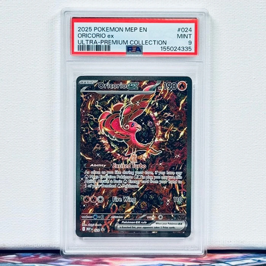 Pokémon Graded card - Oricorio ex #024 2025 Pokemon MEP...