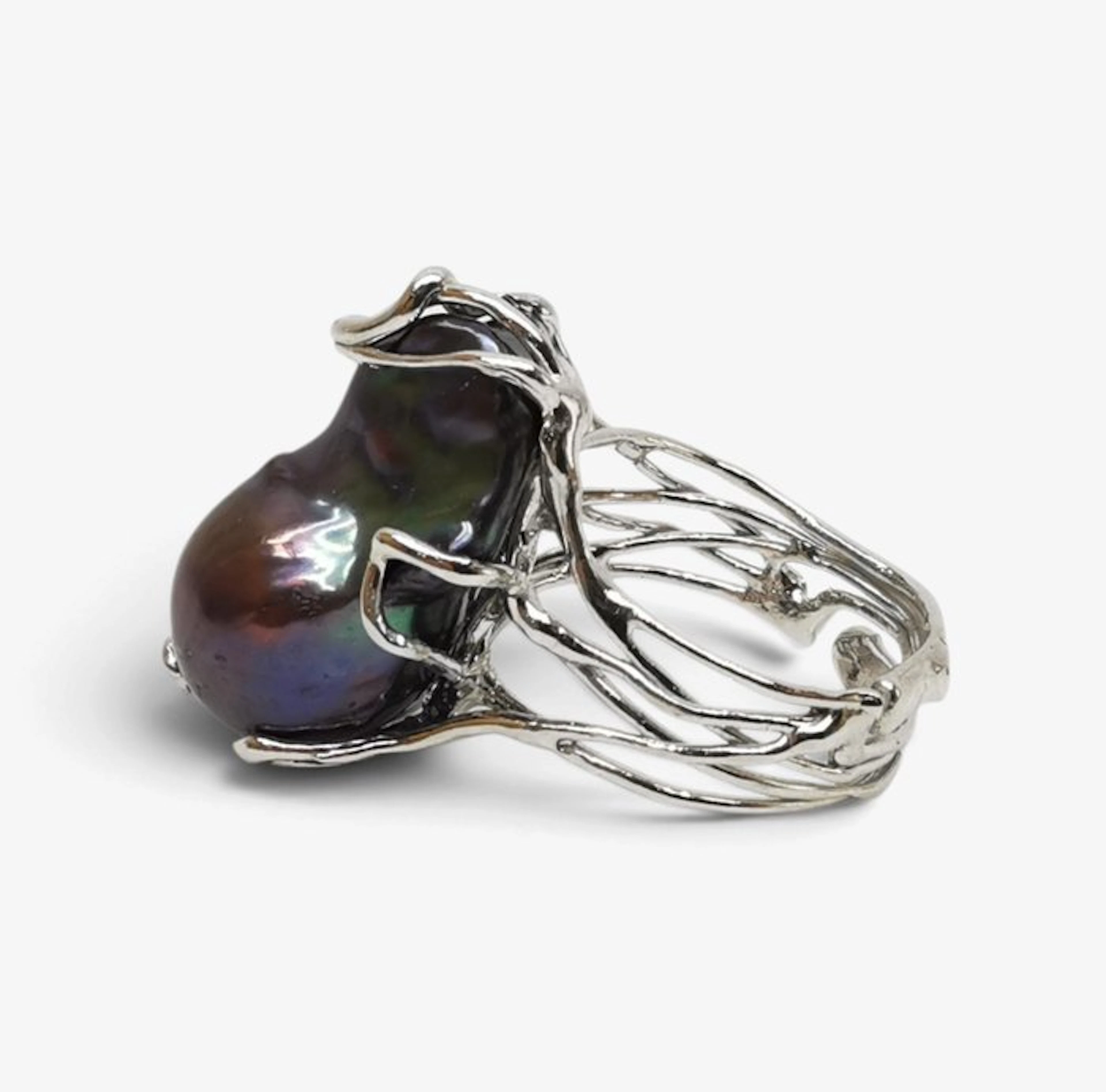 Pearl - Sterling Silver 925 - Ring - Perla Edison