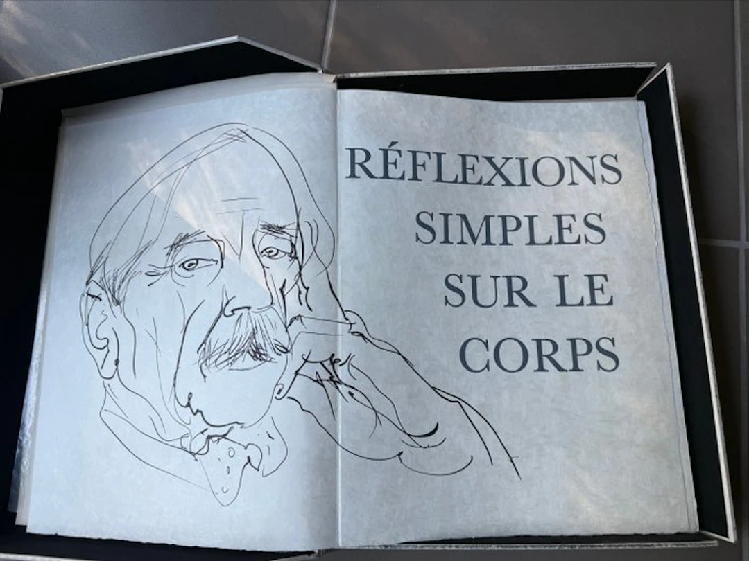 Paul Valéry; Hans Erni - Réflexions simples sur le corps - 1967