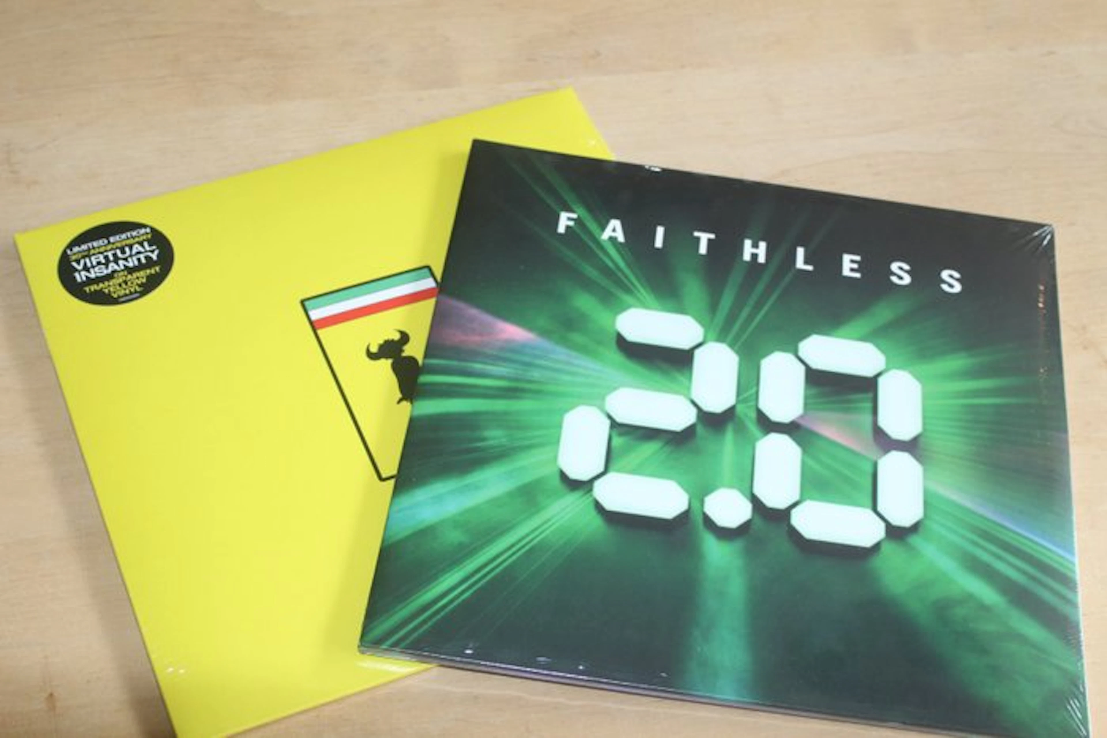 Faithless & Jamiroquai - -20- 2LP + Virtual Insanity...