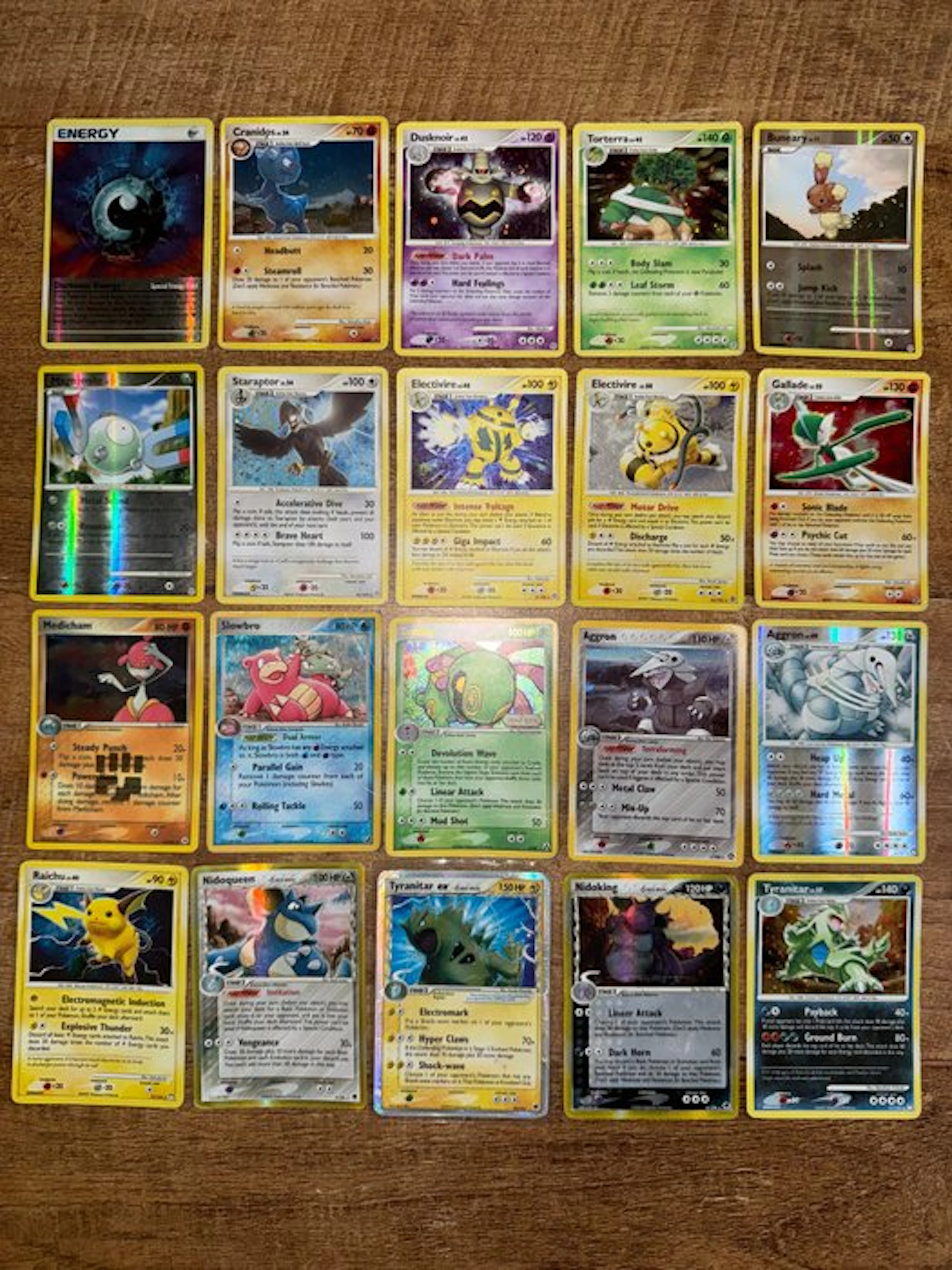 Pokémon - 20 Card - Tyranitar Reverse holo, Holo - EX - EX Delta Species