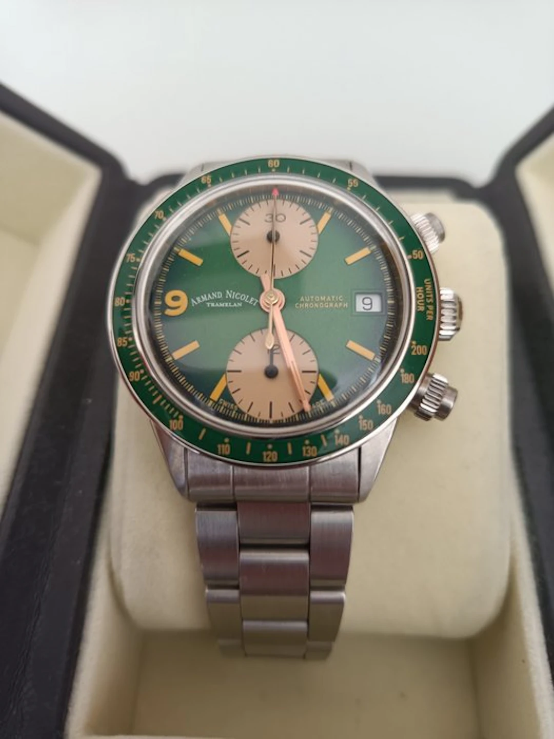 Armand Nicolet - VS1 Chronograph Date - No reserve price...