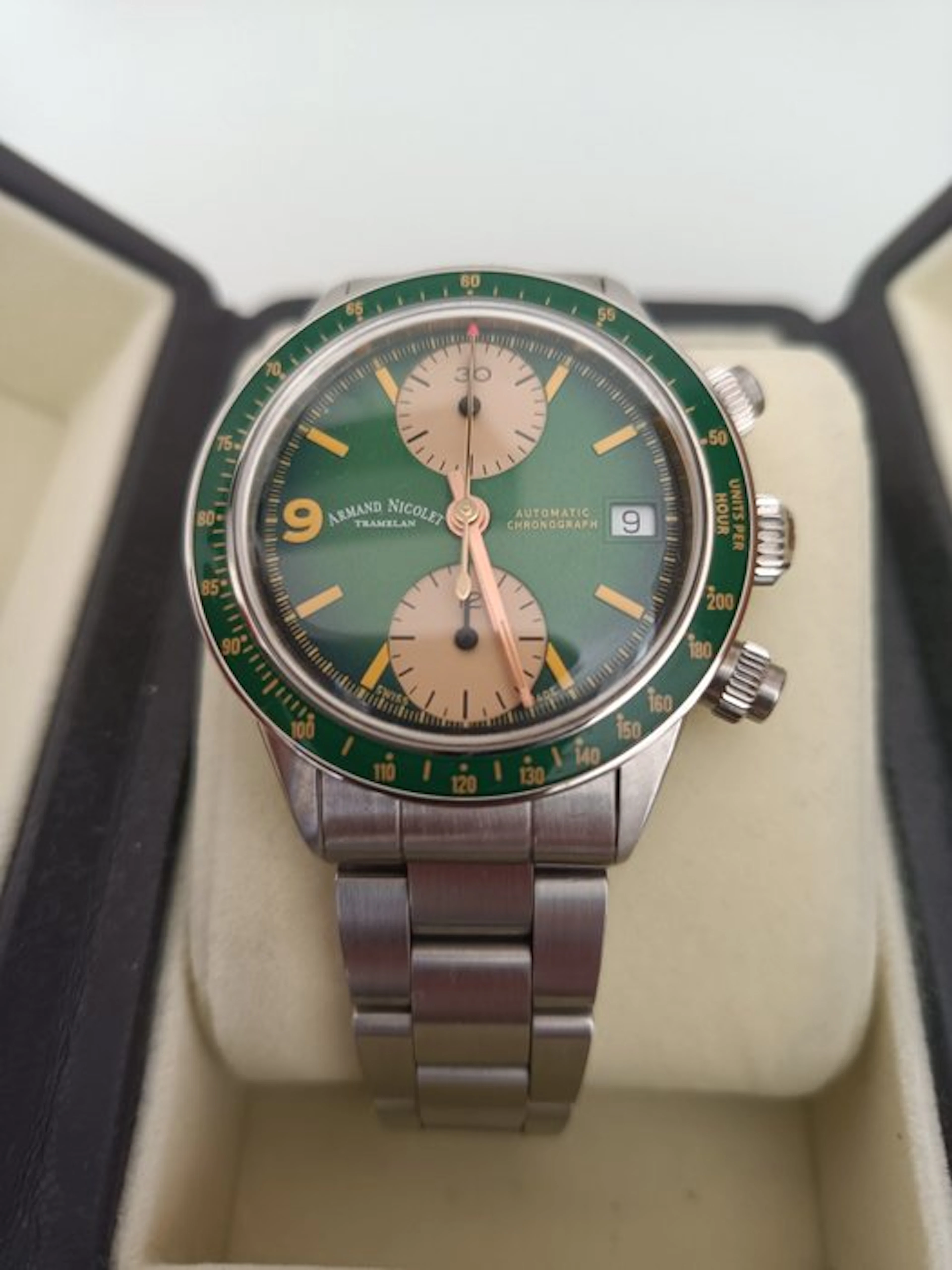 Armand Nicolet - VS1 Chronograph Date - No reserve price...