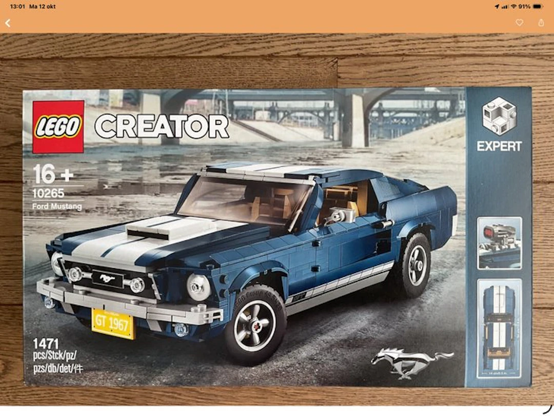LEGO Set - 10357 - Icons - Shelby Cobra 427 S/C