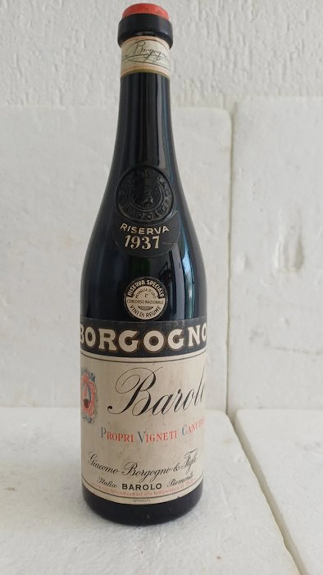 1937 Giacomo Borgogno - Barolo Riserva - 1 Bottle (0.72L)