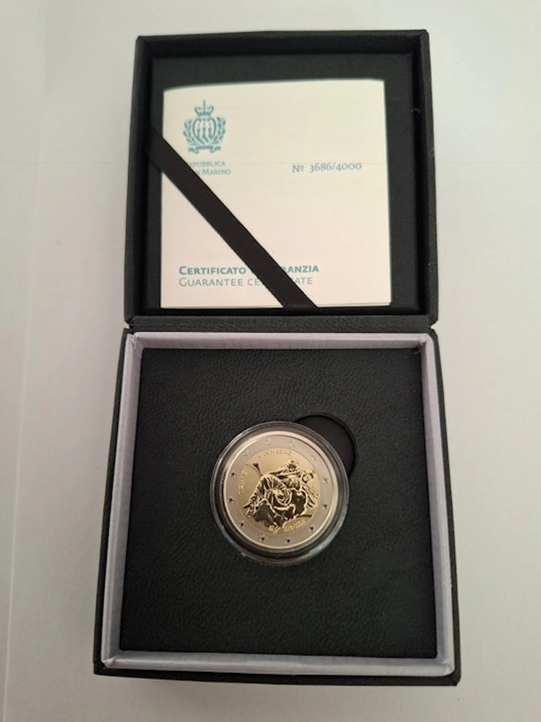San Marino. 2 Euro 2026 "Tiziano" Reverse Proof (No reserve price)