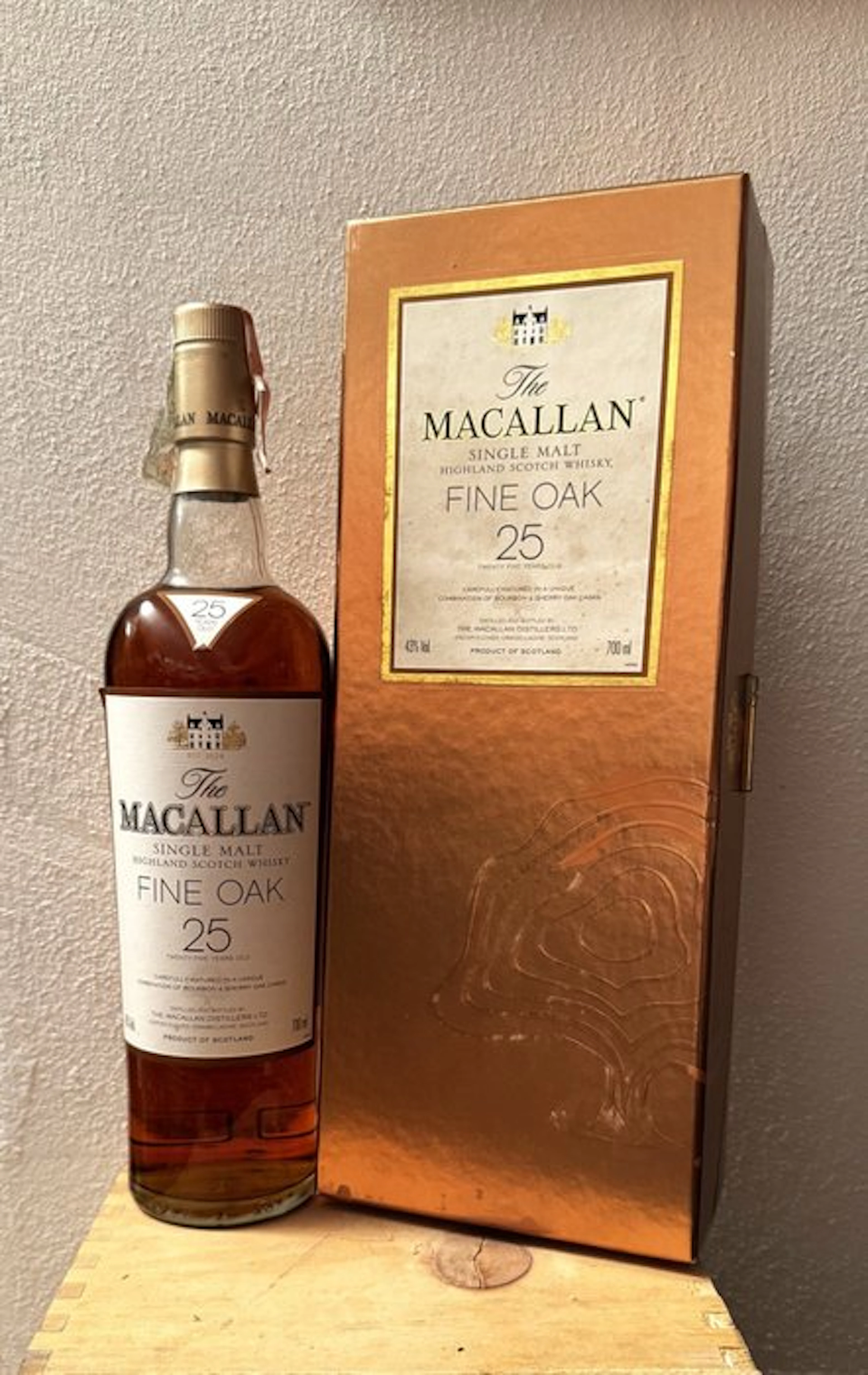 Macallan 25 years old Fine Oak - b. 2000s - 700ml