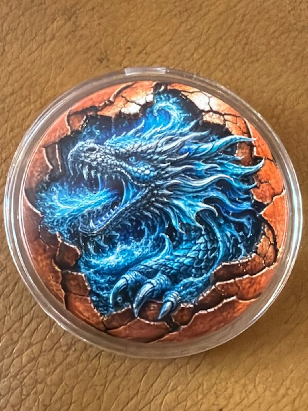 World. Medal Dragon Water - 5 oz (.999) (No reserve price)