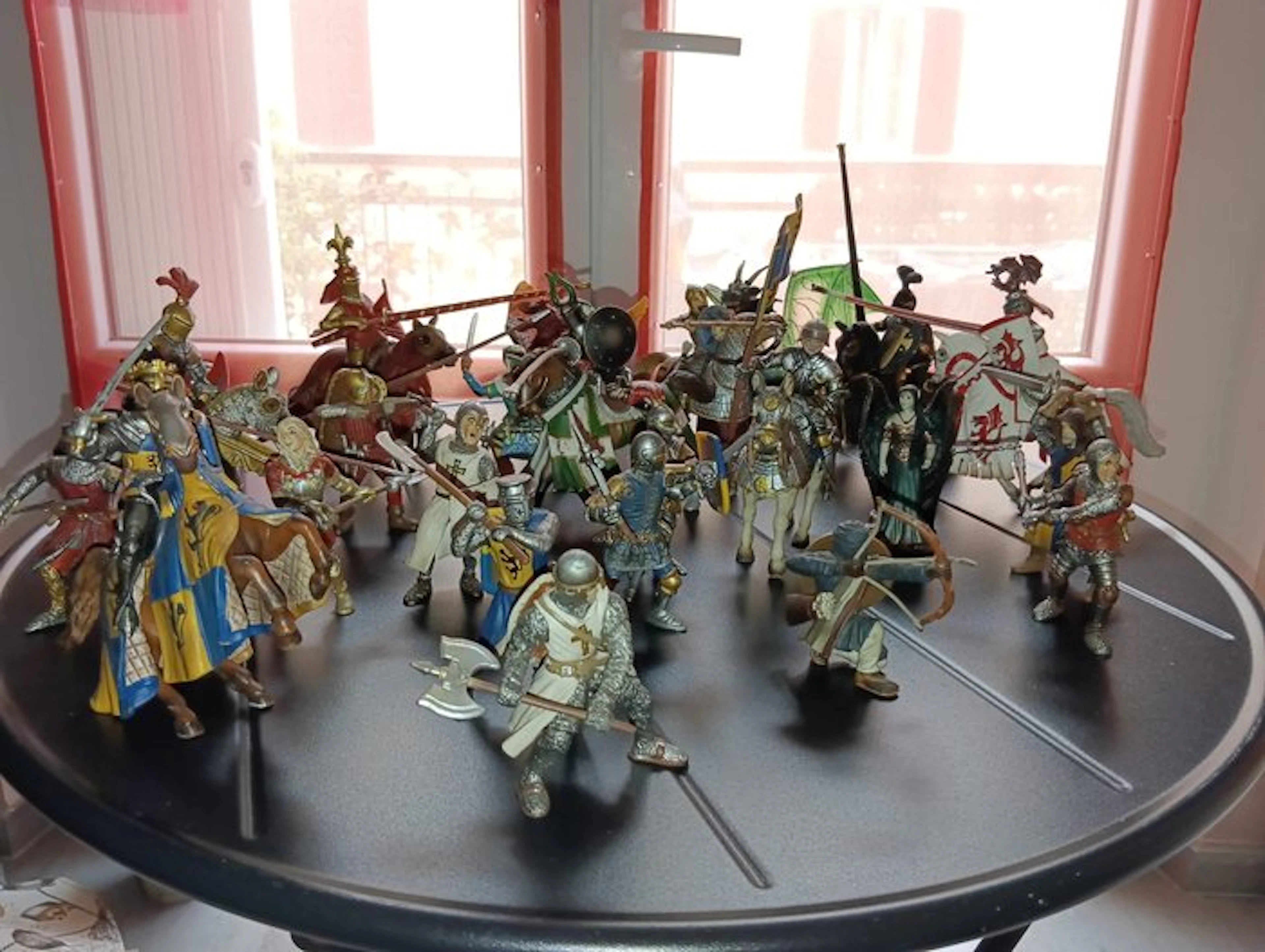 Figure - Collezione di soldatini medievali (24) - Resin