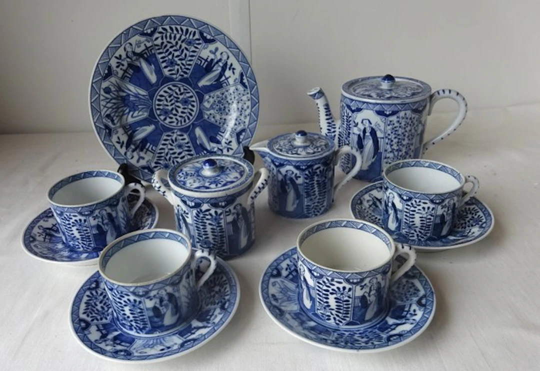 Mosa Factory - Tea service (12) - Long Elisa Pattern...