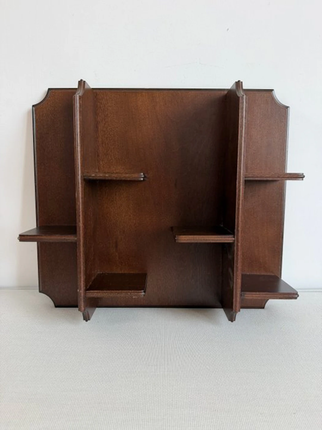 Étagère murale vintage en bois – Présentoir à miniatures...