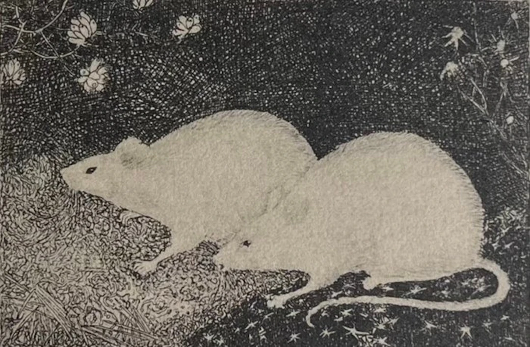 Jan Mankes (1889-1920) - Twee muizen