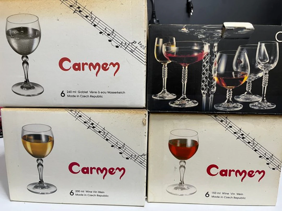 Drinking set (24) - Crystal