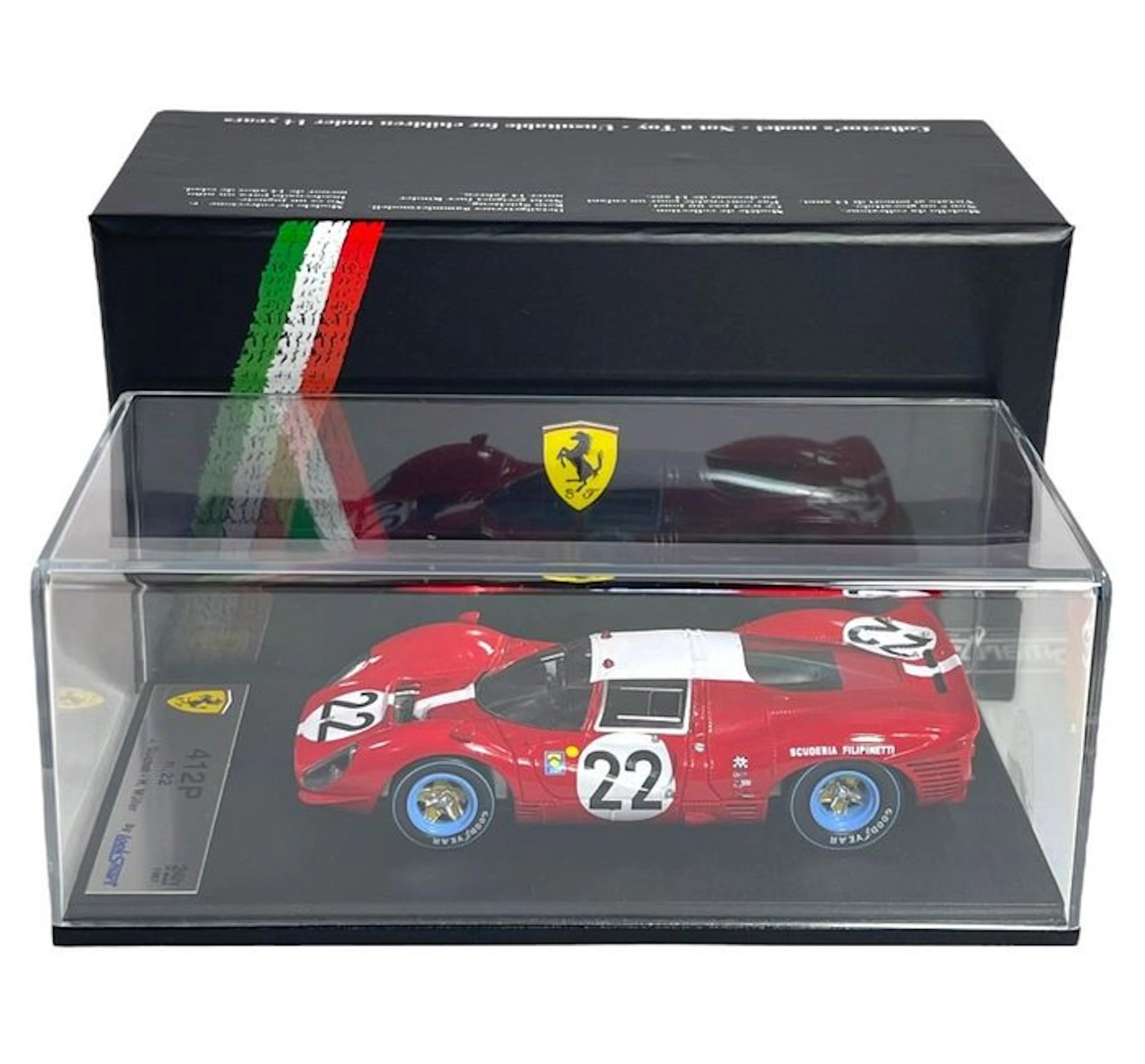 Look Smart 1:43 - Model race car - Ferrari 412P #22 Le Mans 1967 - J