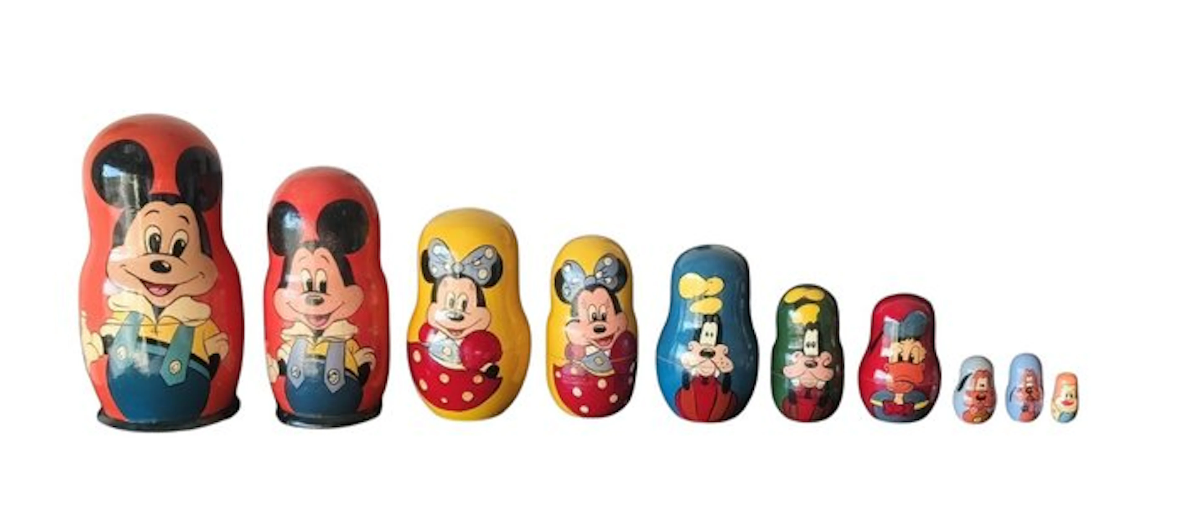 Themed collection - 2x Matrioska Russa Disney