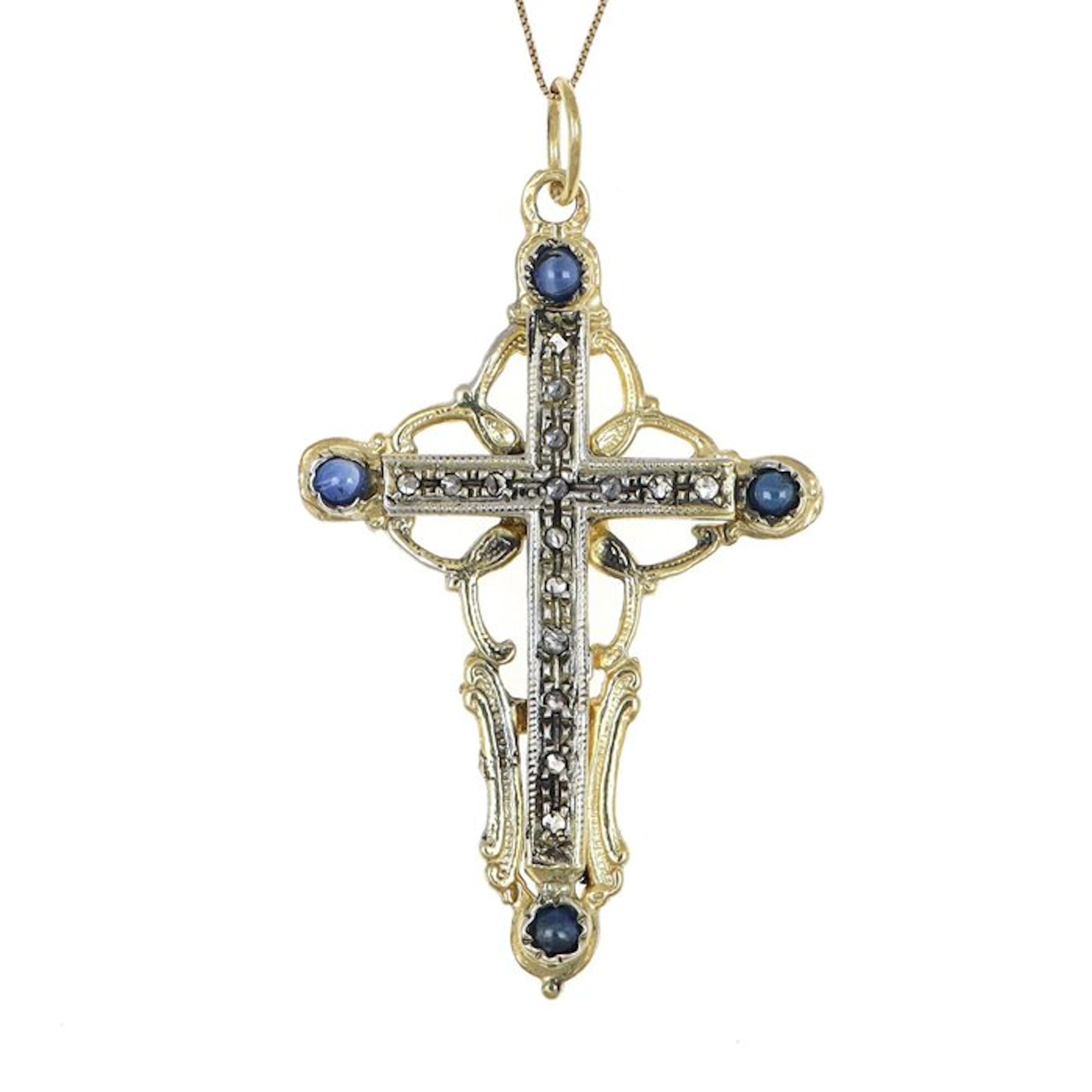 No reserve price - Necklace with pendant - 12 kt