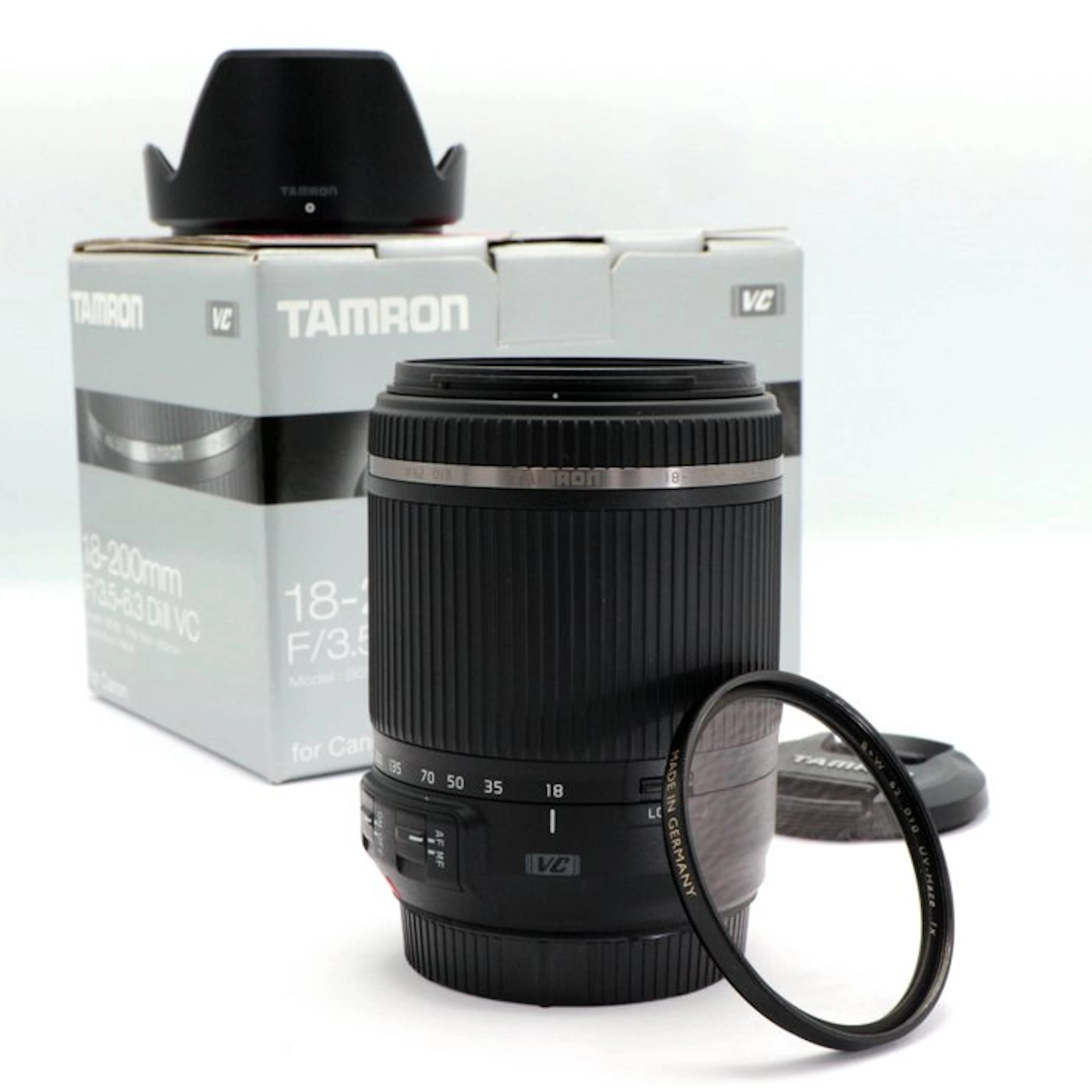 Tamron 18-200mm F/3.5-6.3 Di II VC voor Canon EF-S Zoomlens