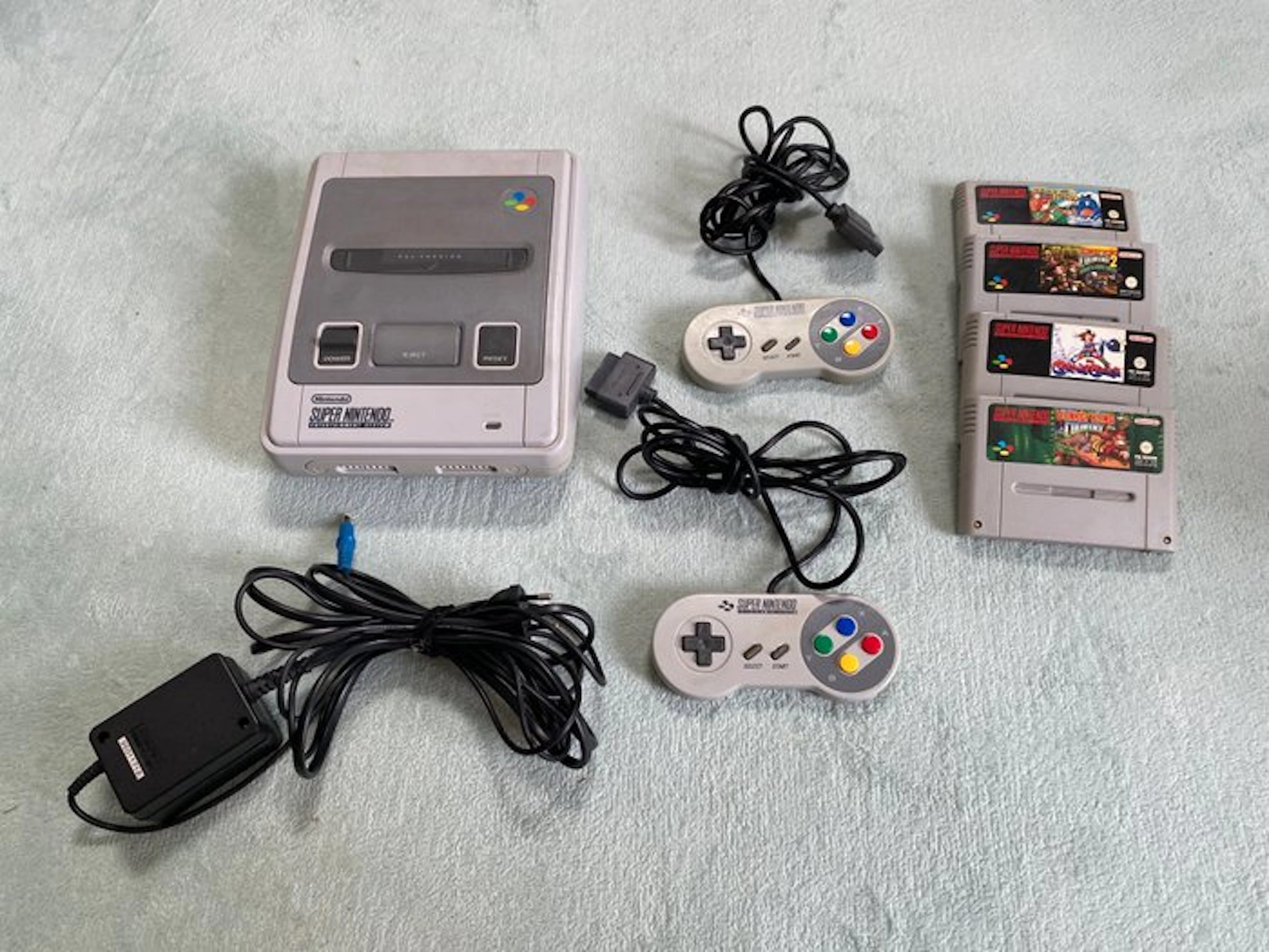 Nintendo - Snes - Video game console + games
