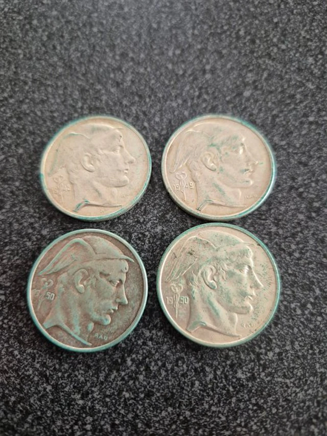 Belgium. 50 francs belges 1950 (No reserve price)