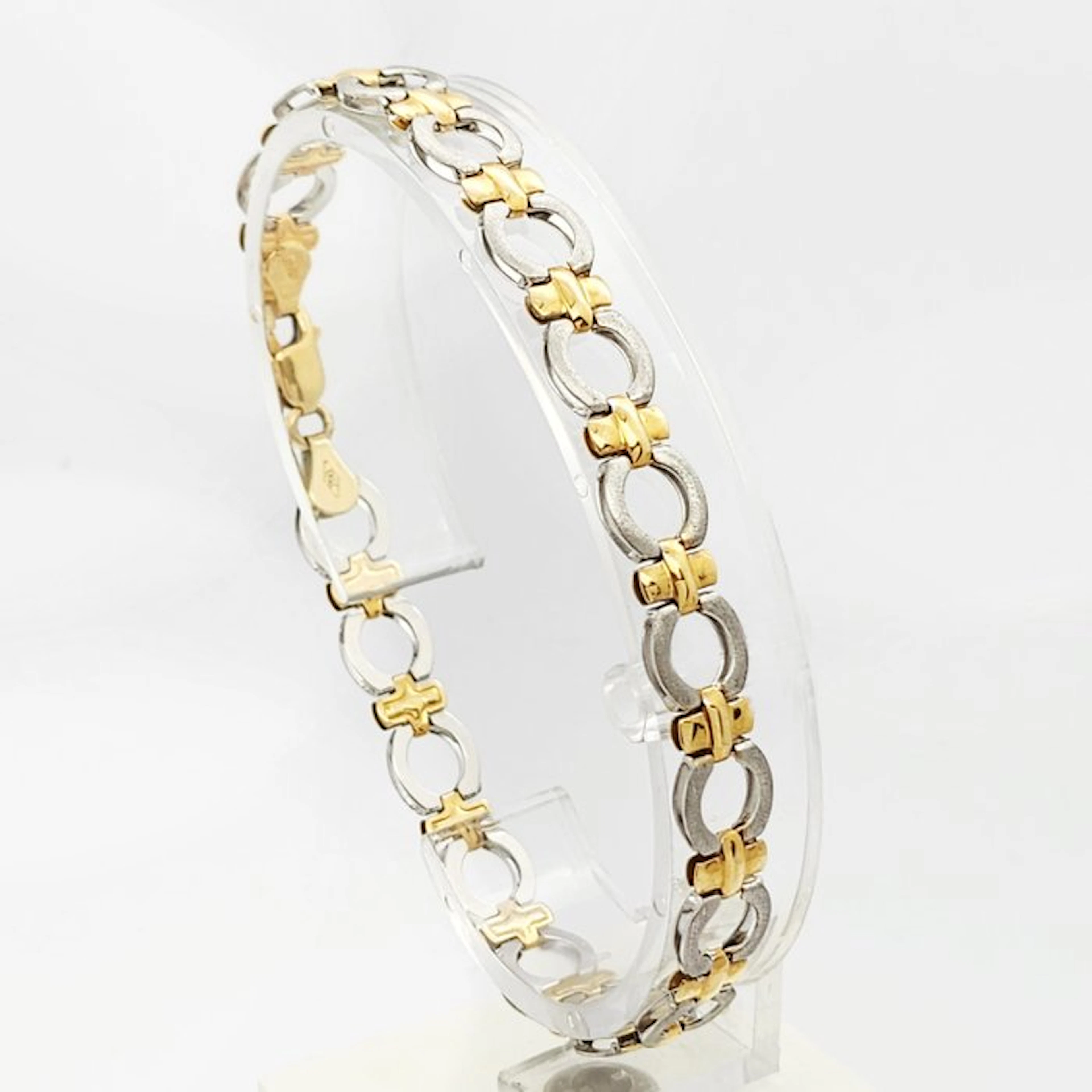 Bracelet - 18 kt. Yellow gold, White gold