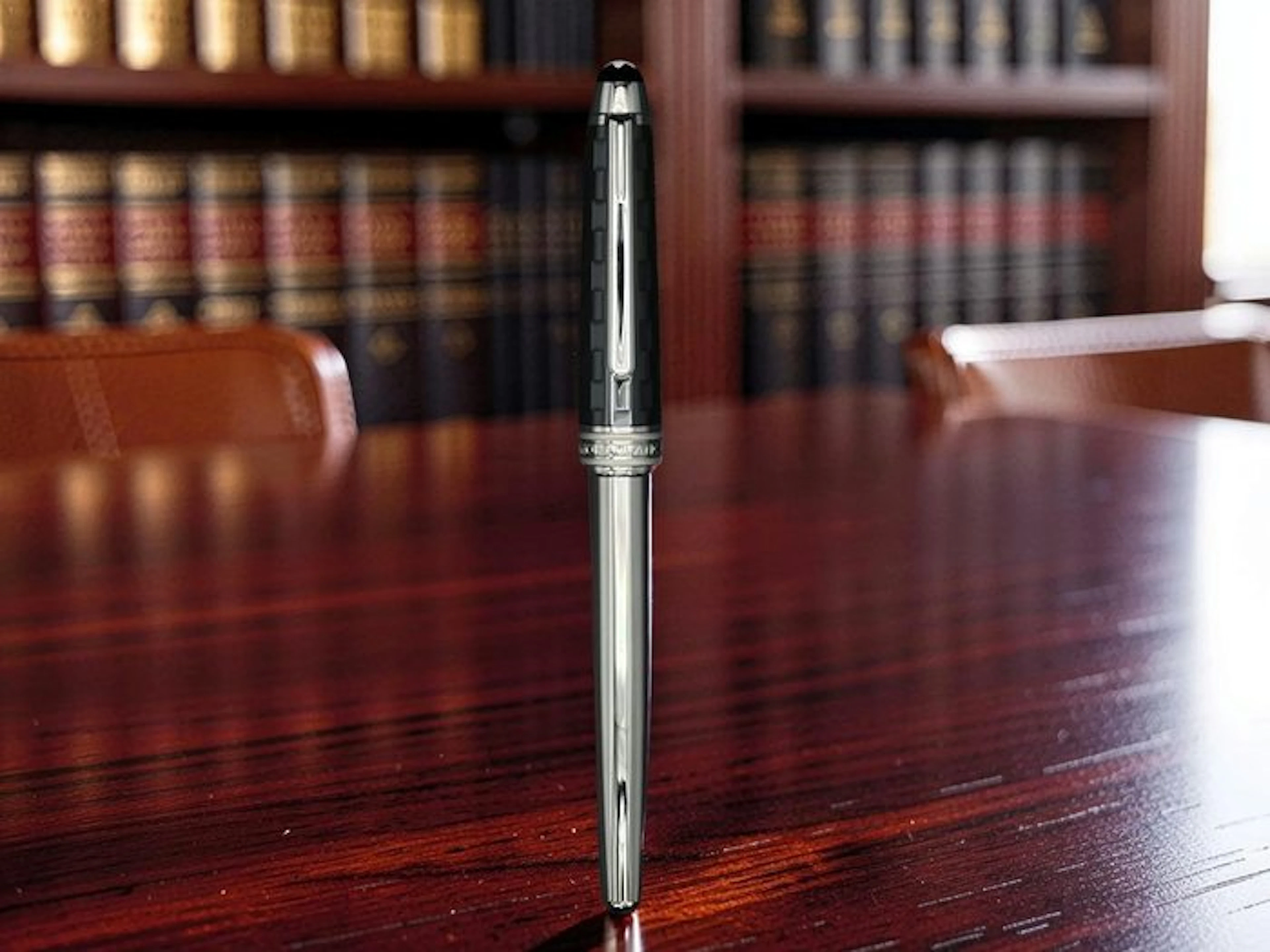 Montblanc - Meisterstück Solitaire Ceramics Black Prisma - Fountain pen