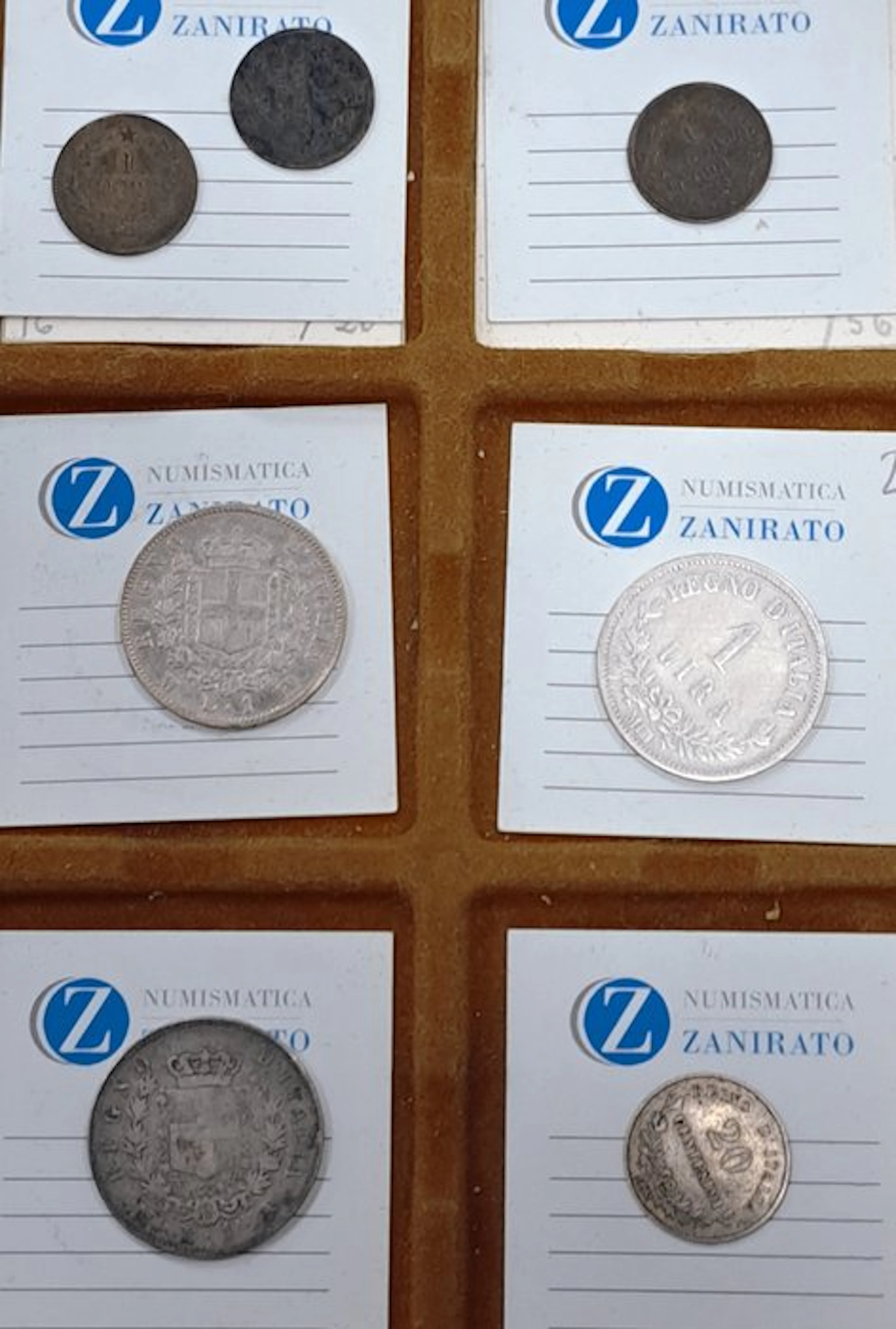 Italy. Vittorio Emanuele II. vari valori anni differenti (No reserve price)