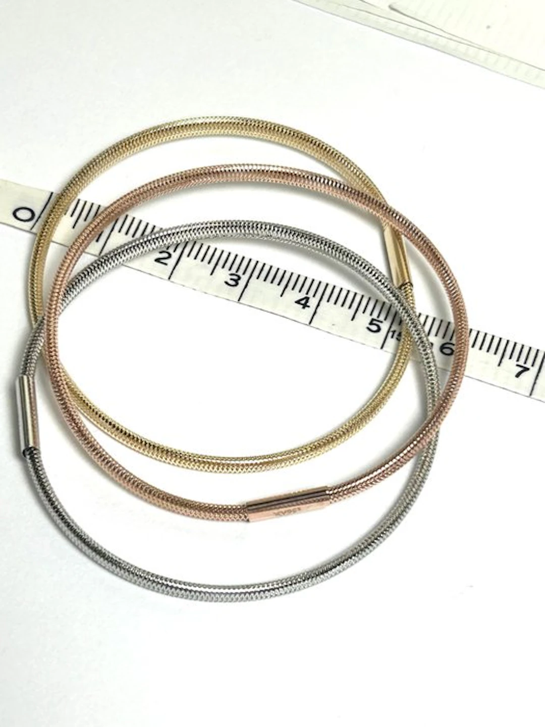 Bracelet - 18 kt. White gold, Rose gold, Yellow gold